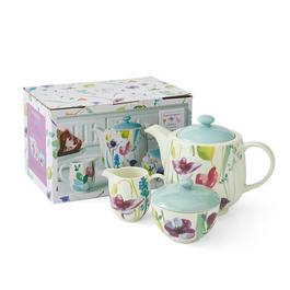 Portmeirion Water Garden Water Garden 3 Piece Teapot Set