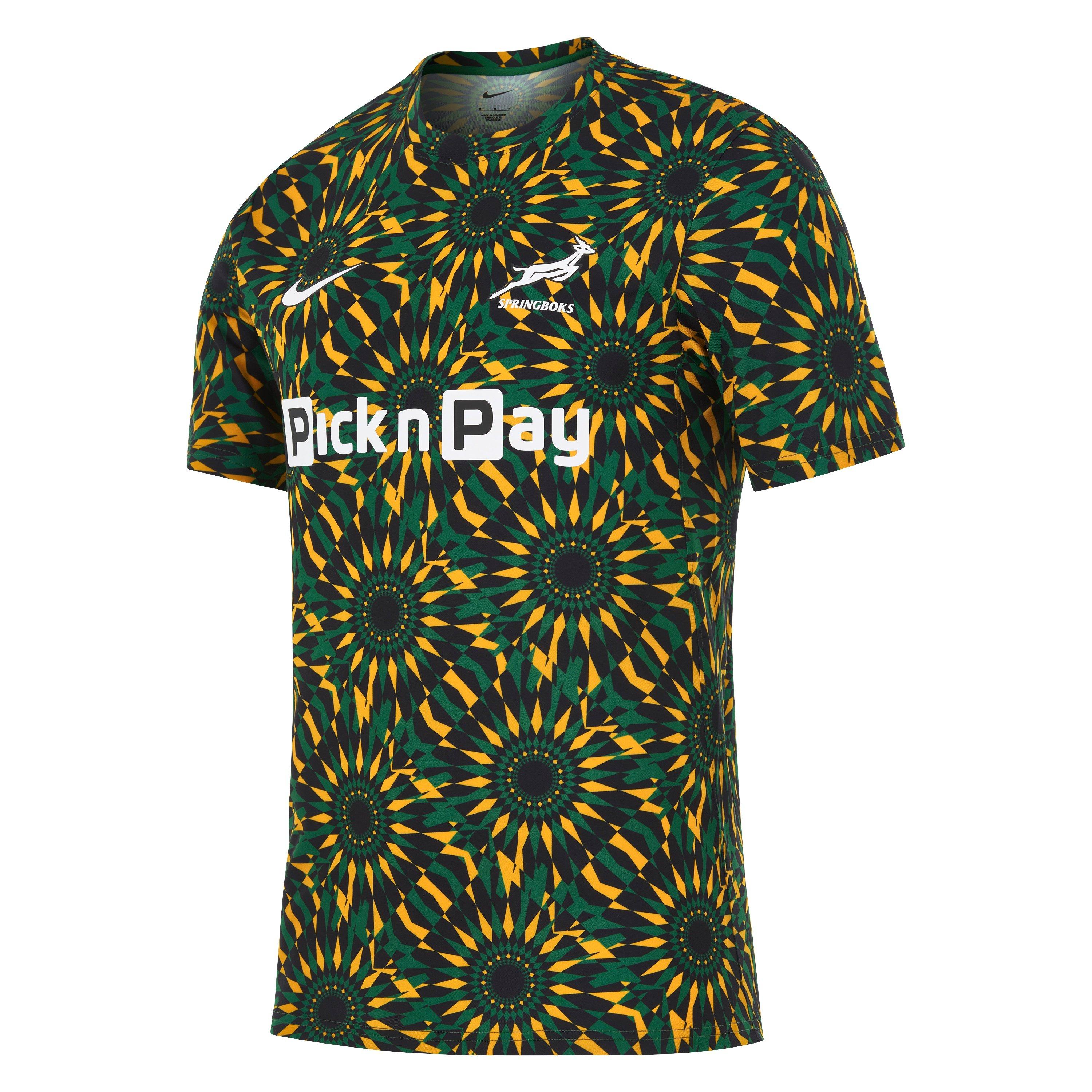 Nike Mens Nike Springboks Prematch Shirt 2026