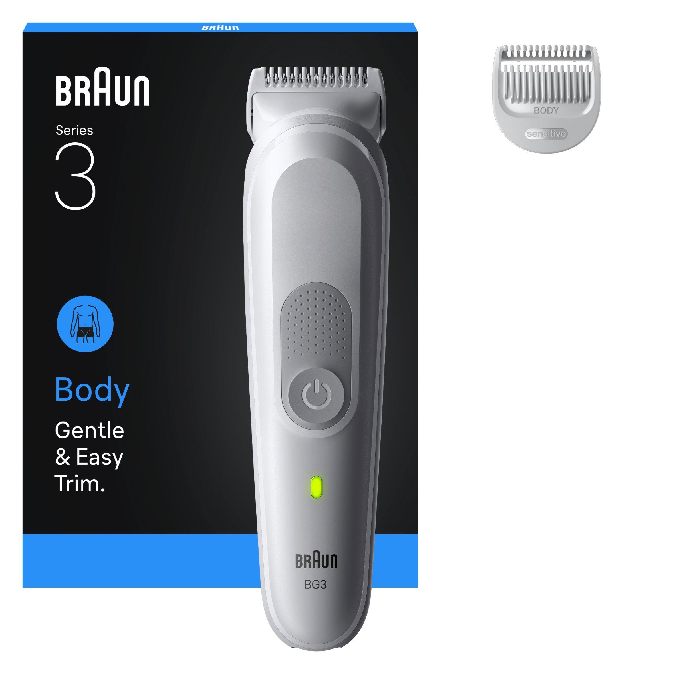 Grey - Braun - Braun Body Groomer Series 3 BG3500 - 1