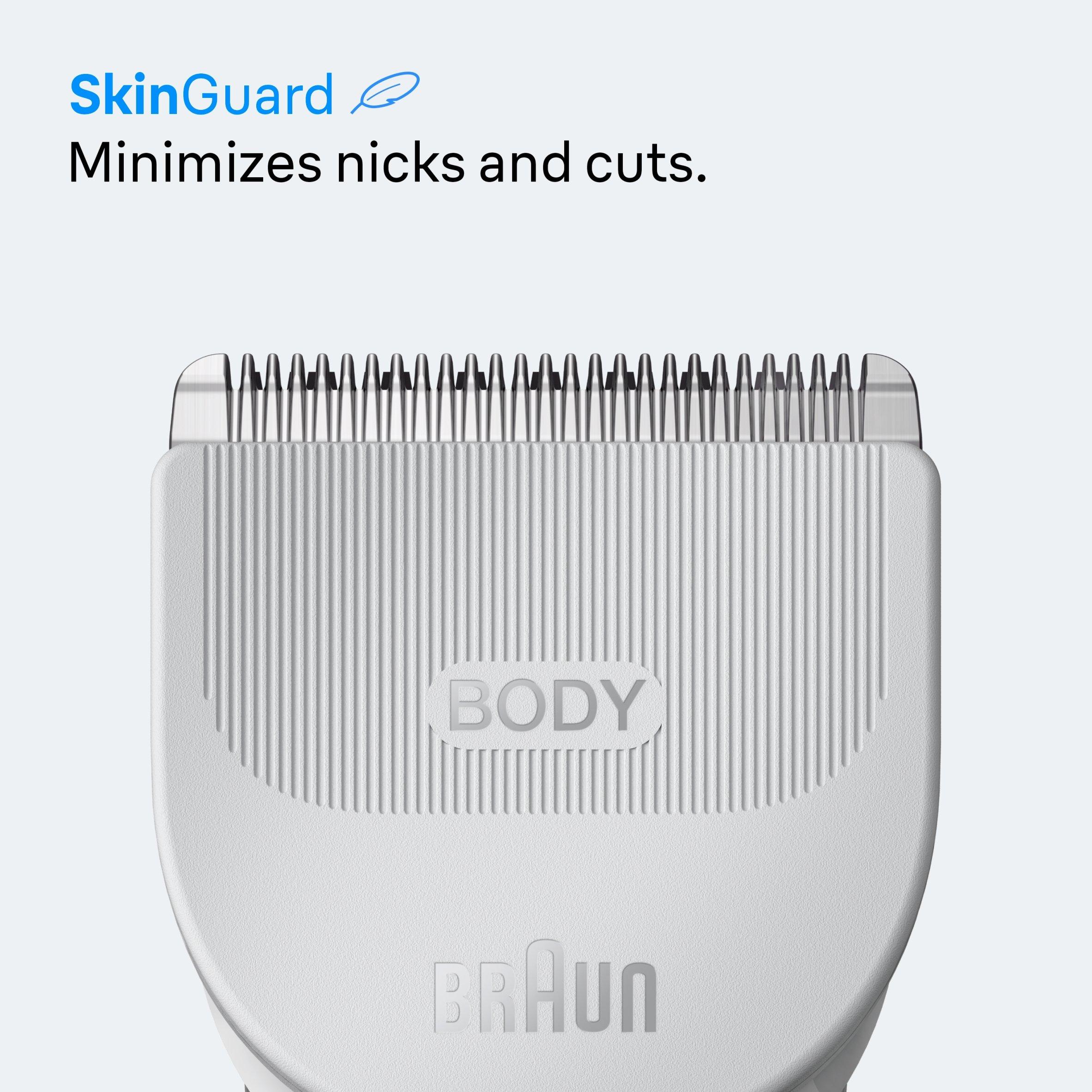 Grey - Braun - Braun Body Groomer Series 3 BG3500 - 3