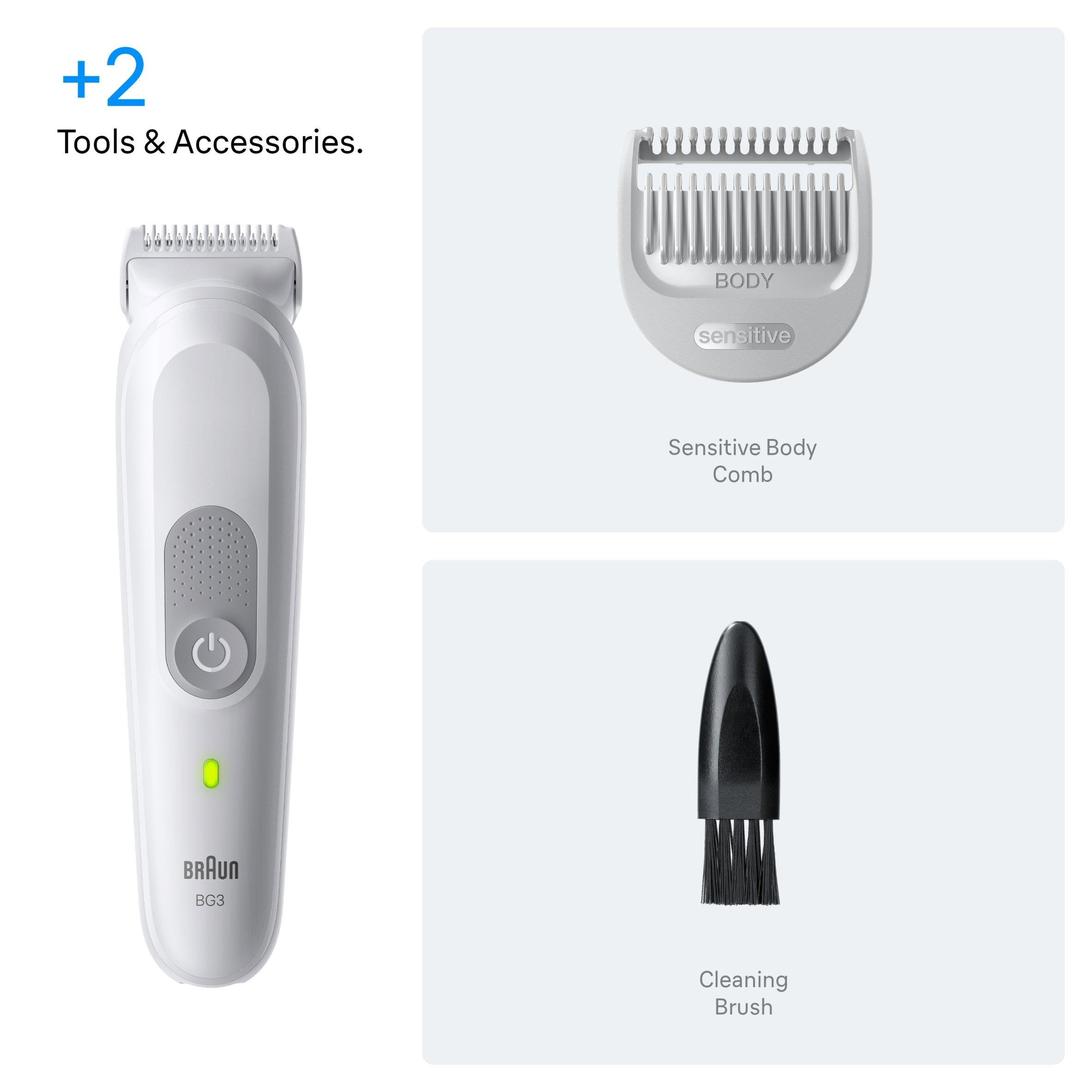 Grey - Braun - Braun Body Groomer Series 3 BG3500 - 7