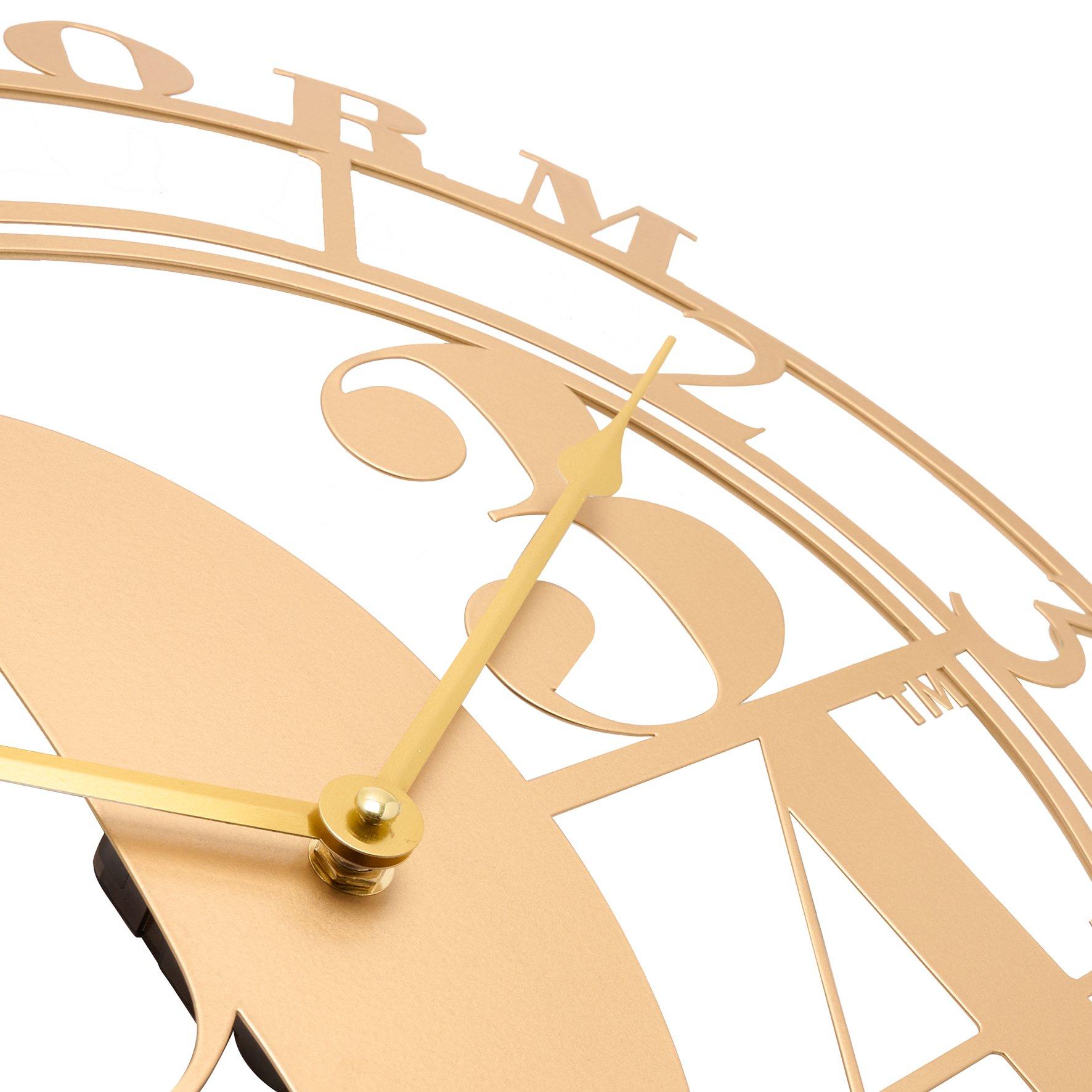 Gold - Harry Potter - Harry Potter Alumni Wall Clock Platform 9 3/4 - 2