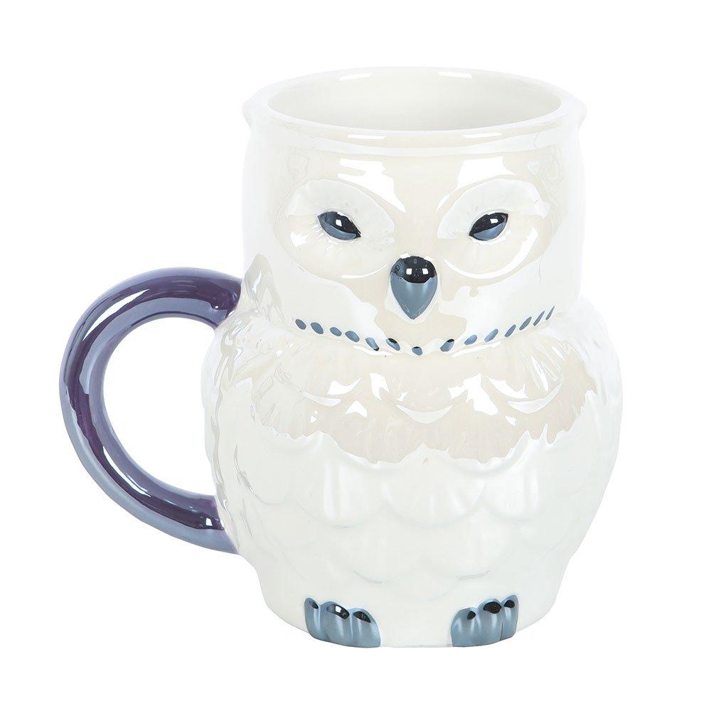 Multi - Something Different - Owl Shaped Iridescent Mug - 2
