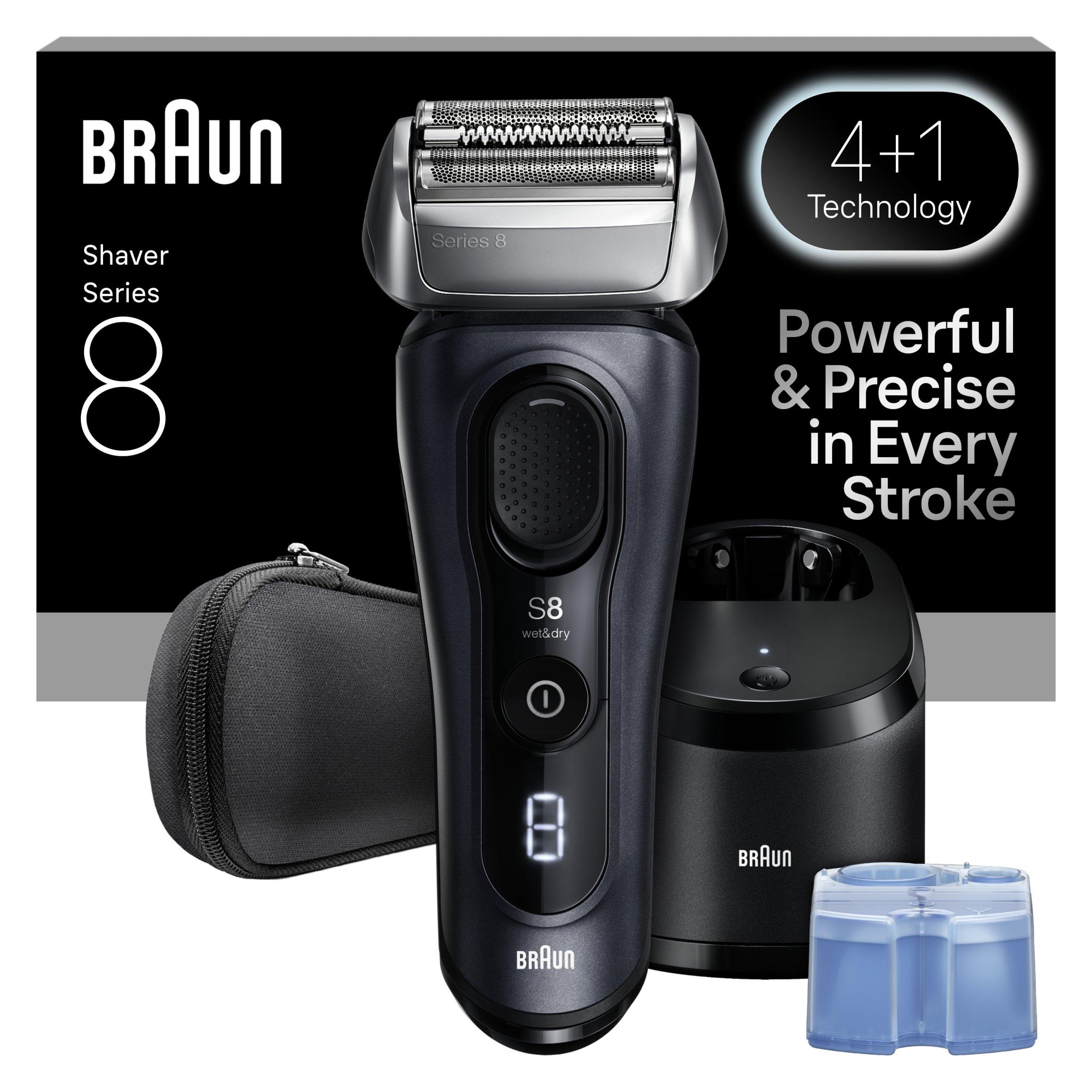 Grey - Braun - Braun Series 8 Electric Shaver 8663CC Grey - 1