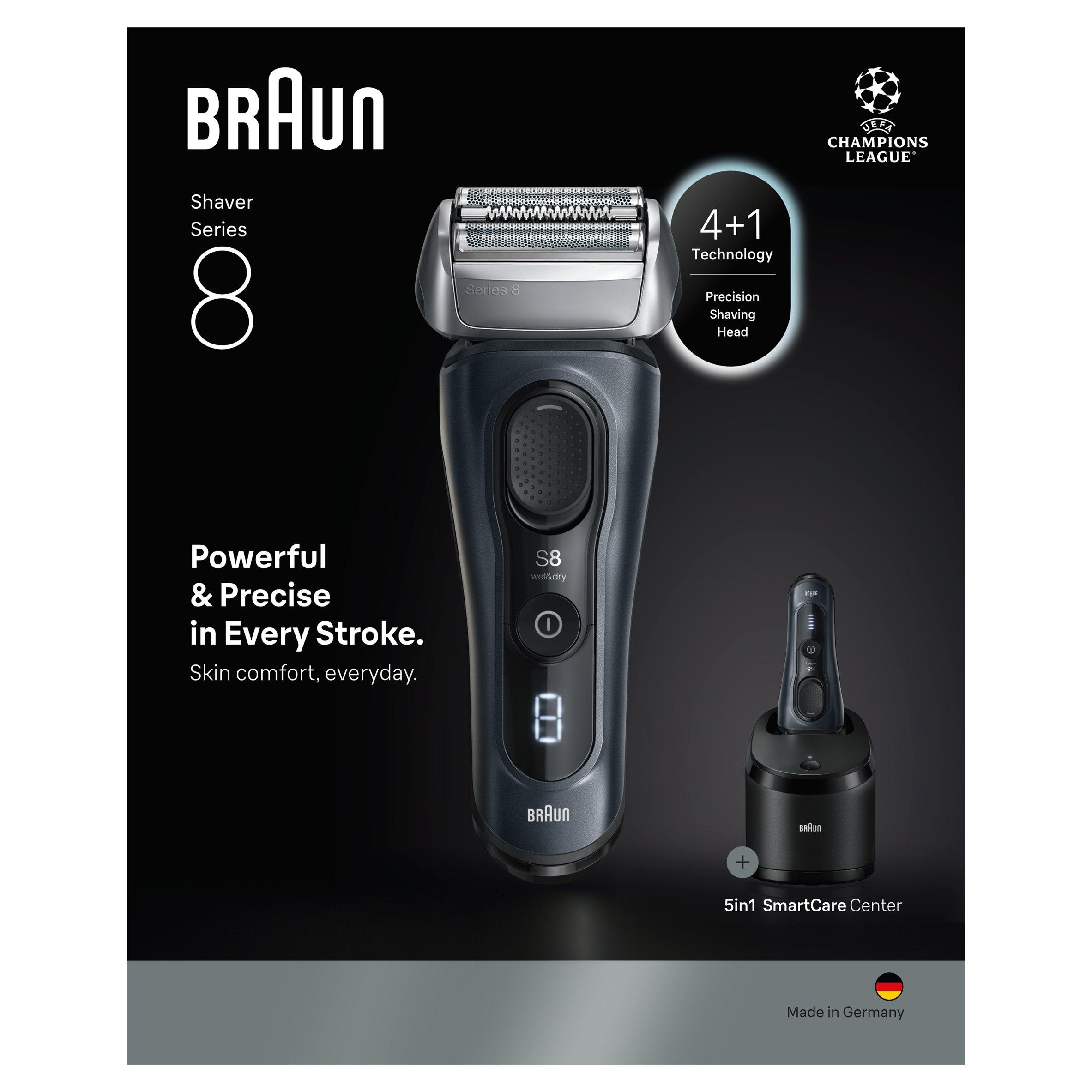 Grey - Braun - Braun Series 8 Electric Shaver 8663CC Grey - 2