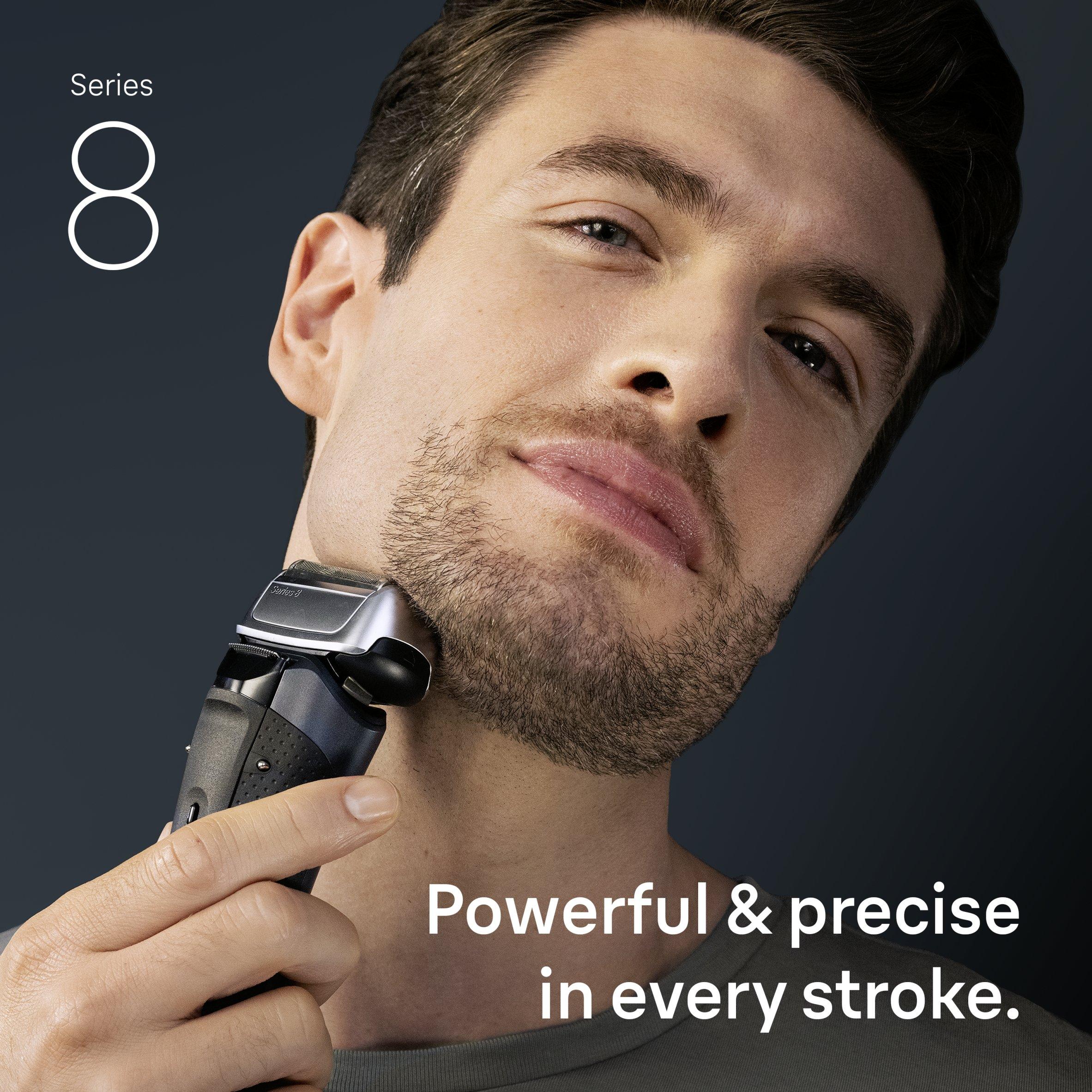 Grey - Braun - Braun Series 8 Electric Shaver 8663CC Grey - 4