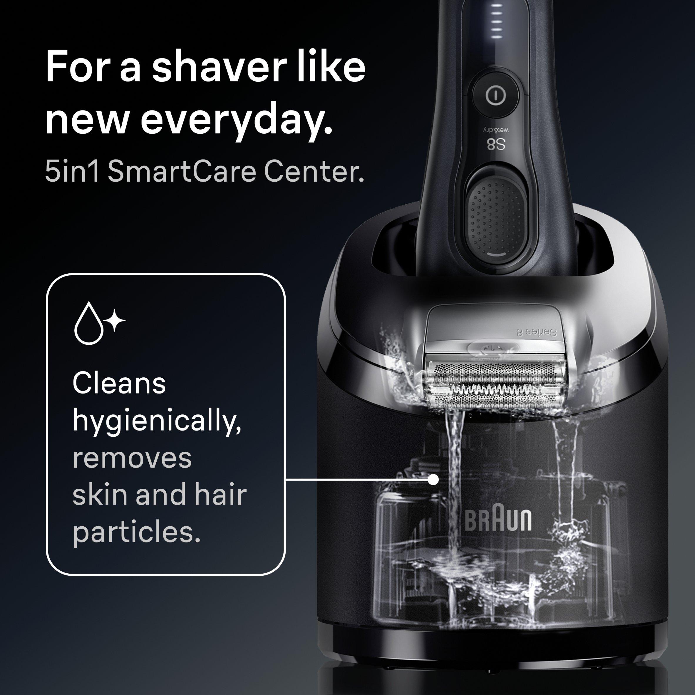 Grey - Braun - Braun Series 8 Electric Shaver 8663CC Grey - 7