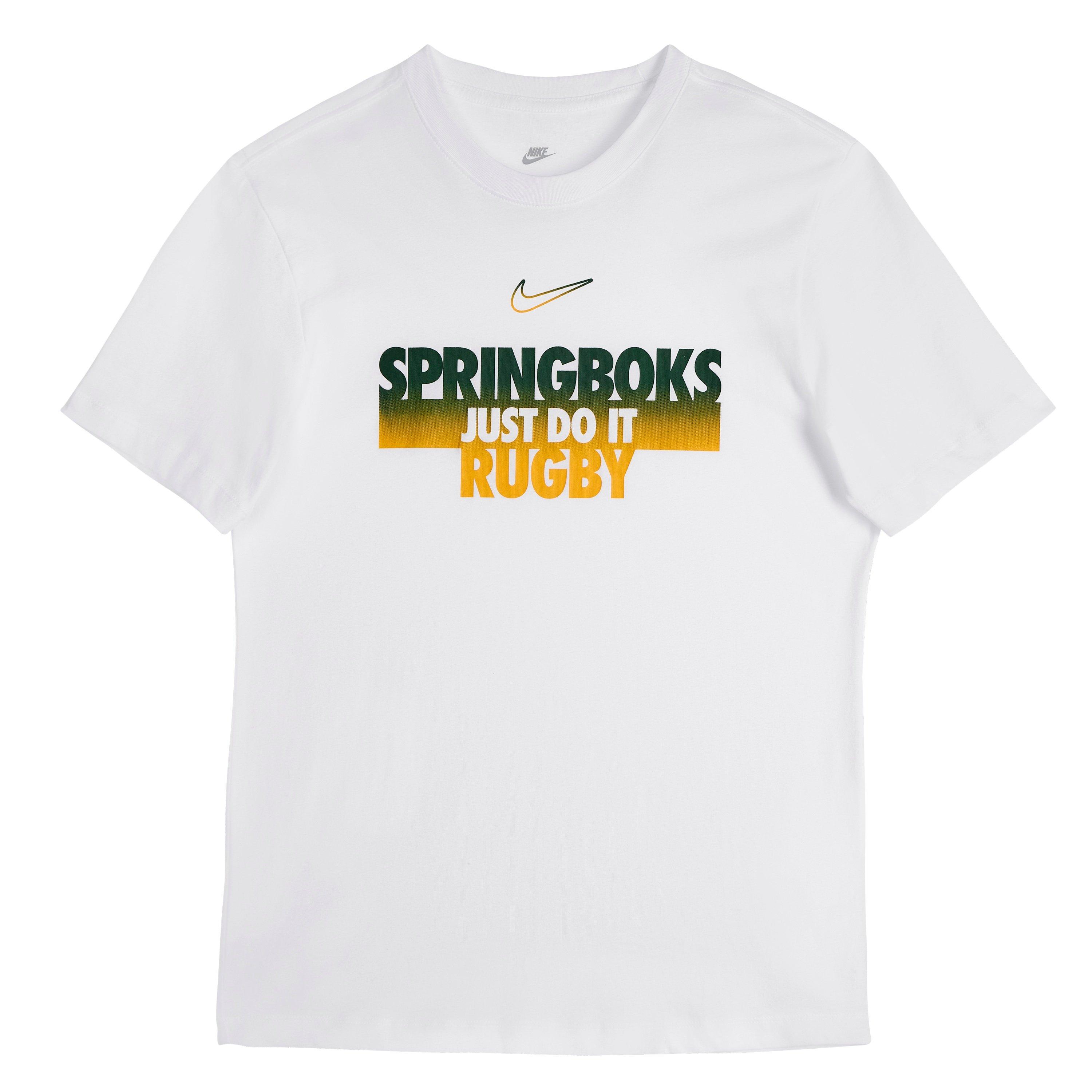 Weiß - Nike - Mens Nike Springboks White T-shirt 2026 - 2