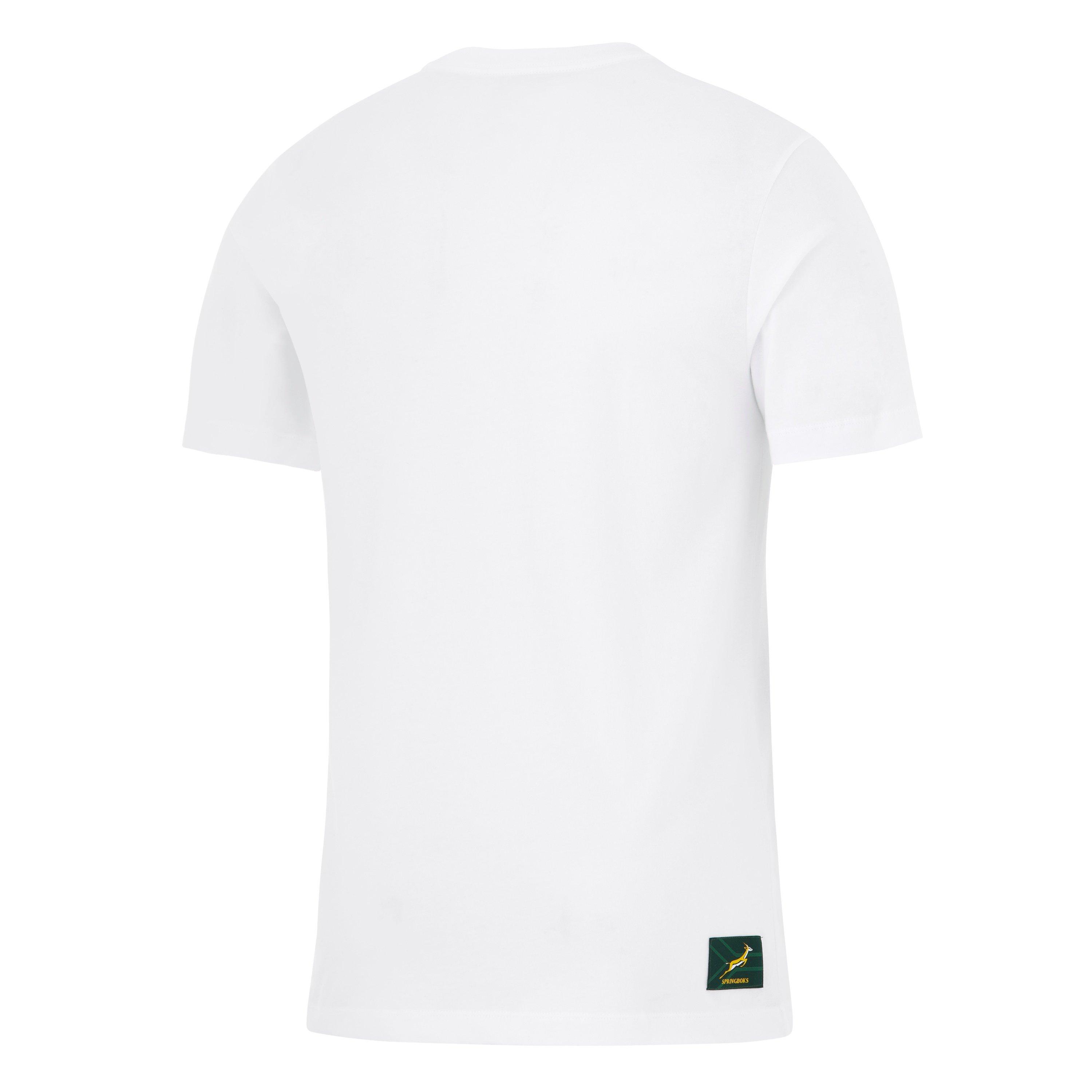 Weiß - Nike - Mens Nike Springboks White T-shirt 2026 - 3