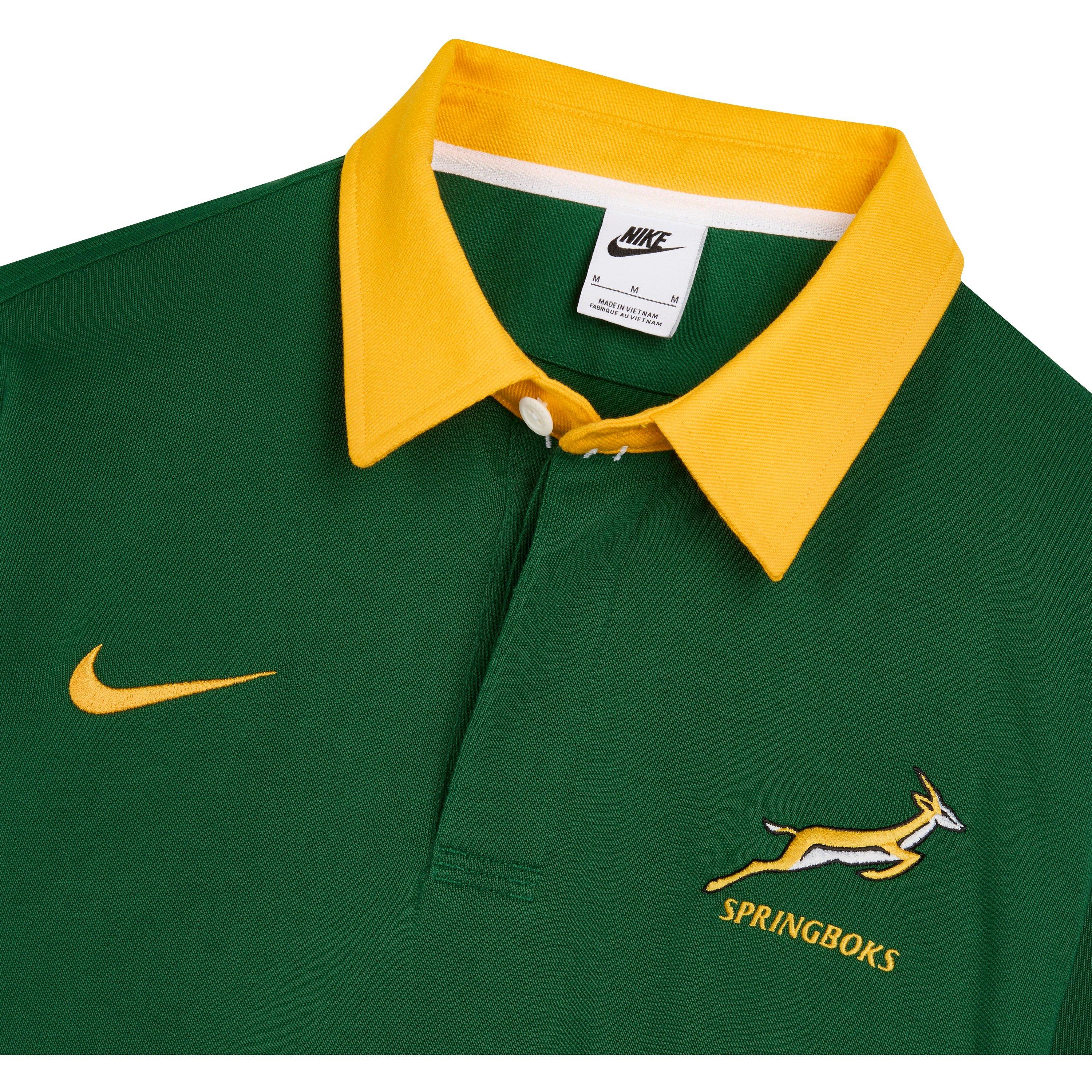 Gorge Green - Nike - Nike Springboks Classic Long-Sleeve Polo Shirt 2026 - 4
