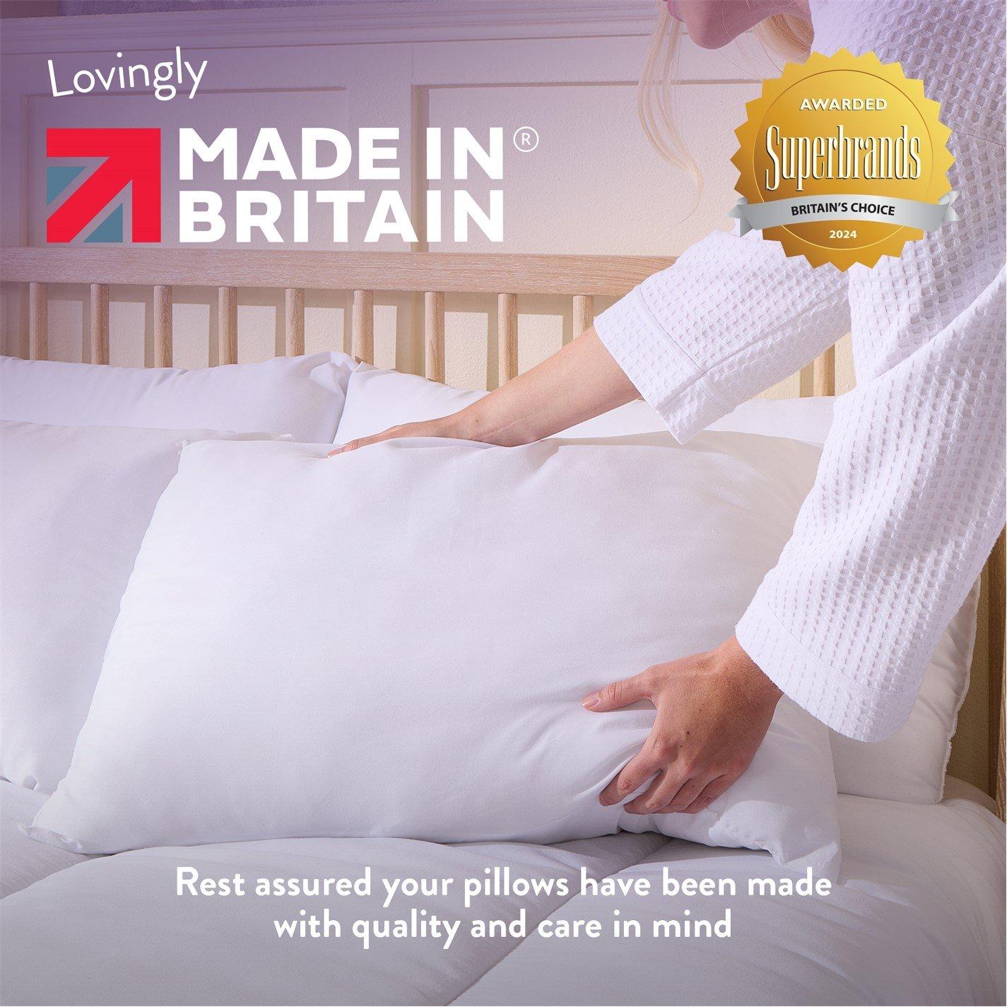 White - Slumberdown - Chilly Nights 15 Tog Duvet & 2 Super Support Pillow - 8