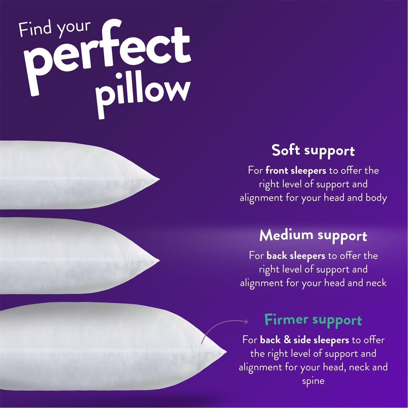 White - Slumberdown - Chilly Nights 15 Tog Duvet & 2 Super Support Pillow - 9