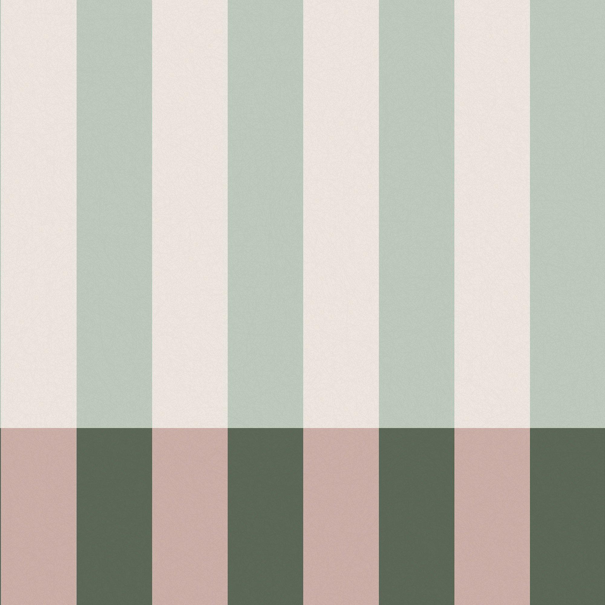 Made  Terri And Blush Wallpaper Green