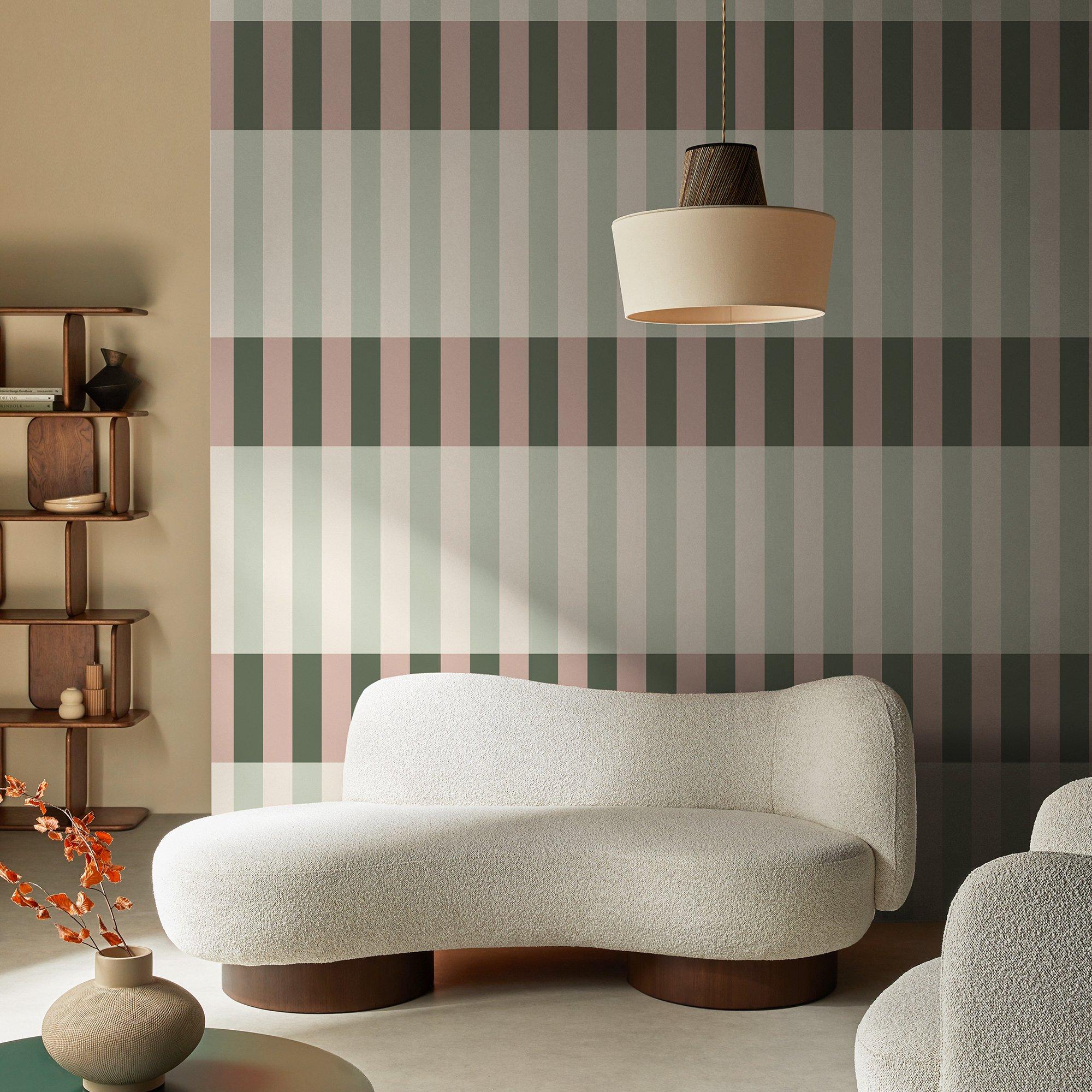 Green - MADE - Terri Green and Blush Wallpaper - 2