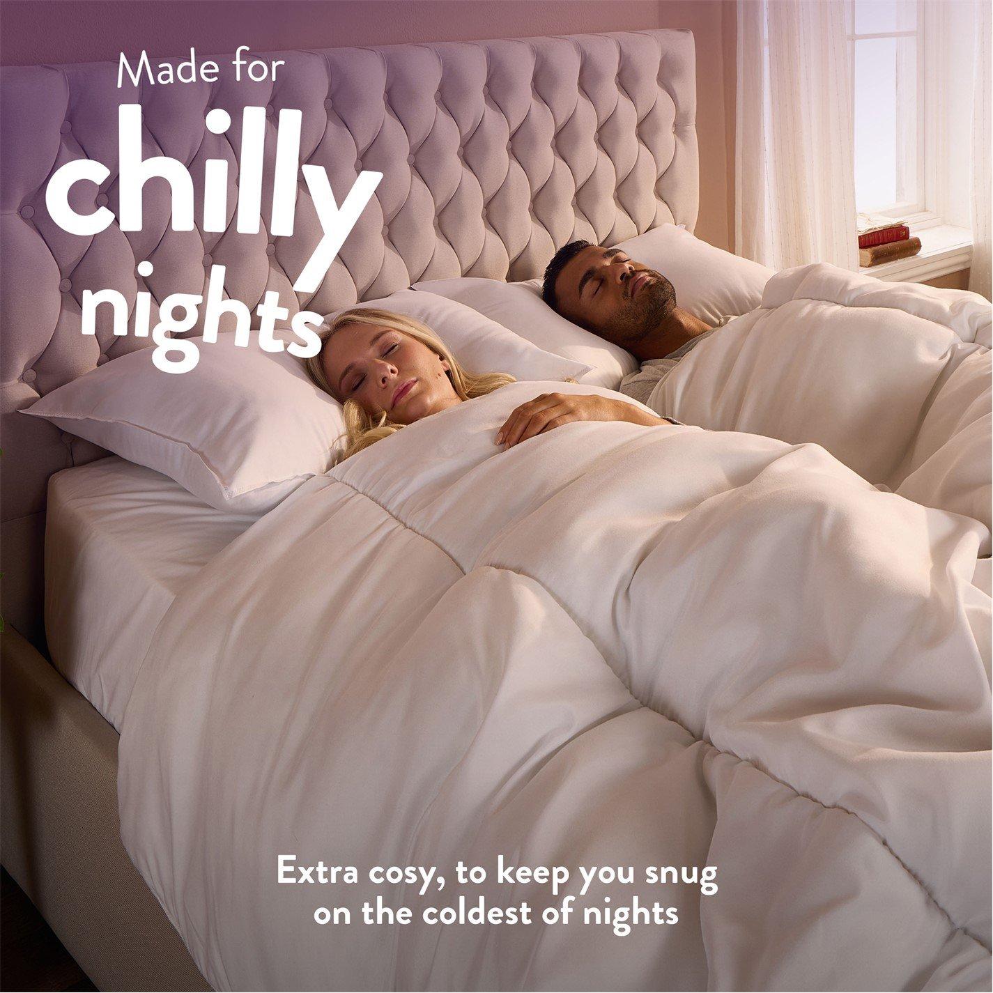 White - Slumberdown - Chilly Nights 15 Tog Duvet - 2