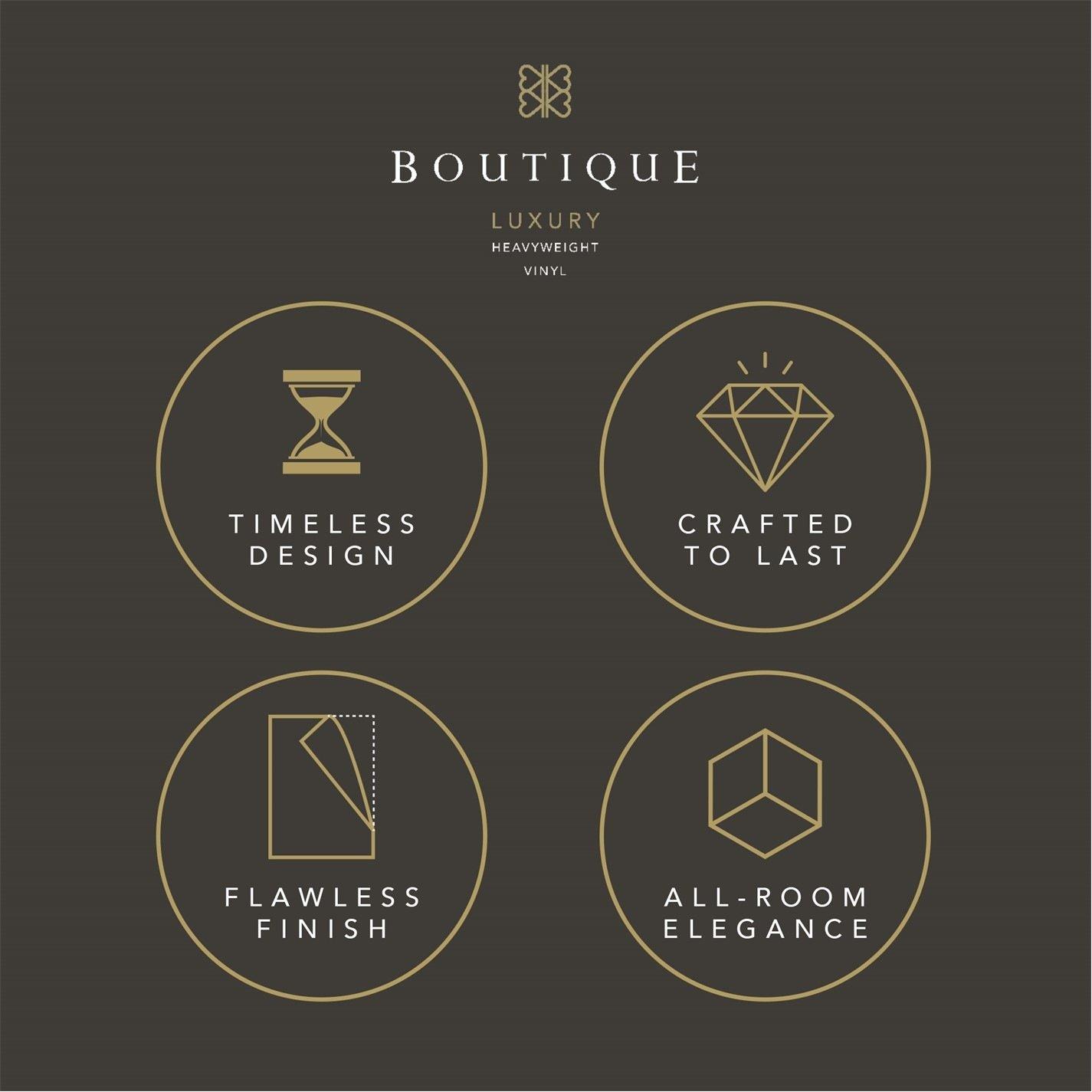 Steel - Boutique - Ornamental Texture Steel / Gold Wallpaper - 6