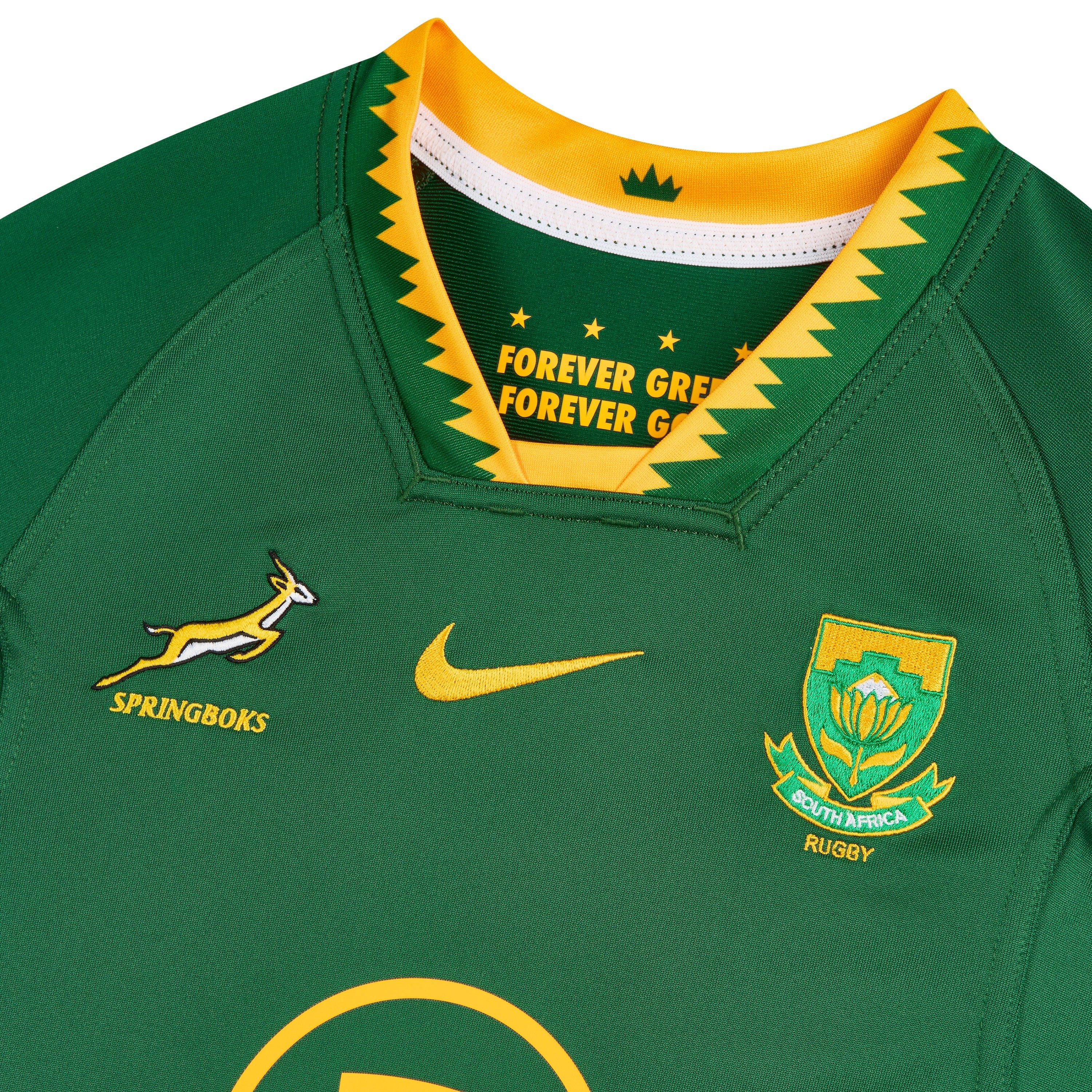 Gorge Green - Nike - Juniors Nike Springboks Authentic Home Junior 26 Shirt - 4