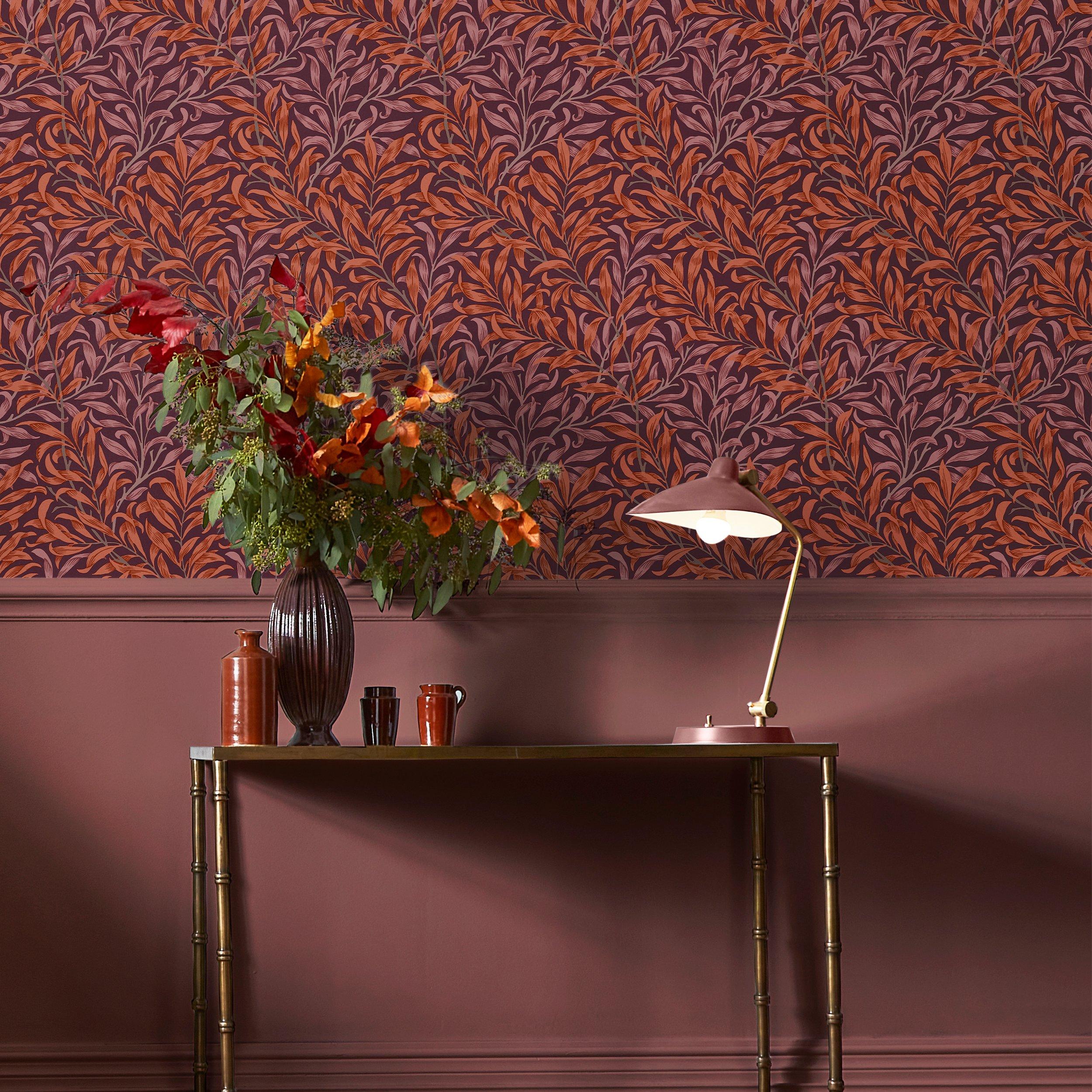 William Morris at Home William Morris at Home Willow Bough Plum Wallpaper