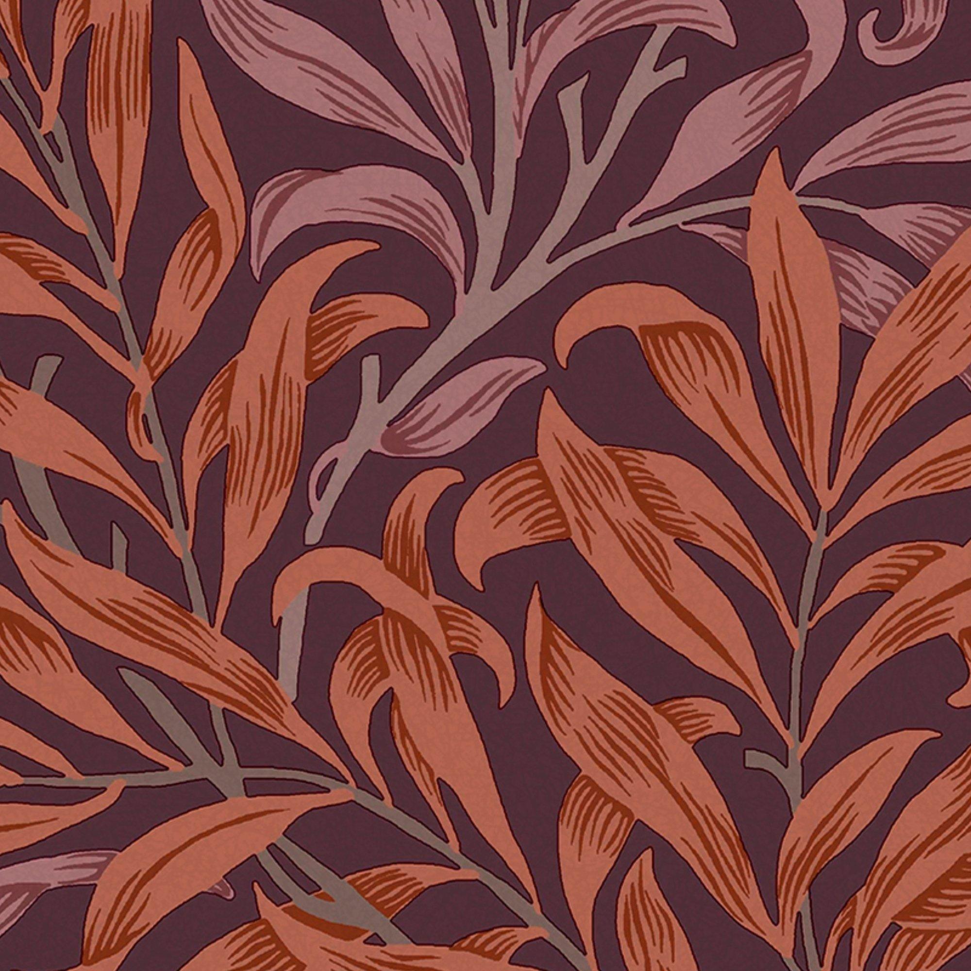 Plum - William Morris at Home - William Morris at Home Willow Bough Plum Wallpaper - 4