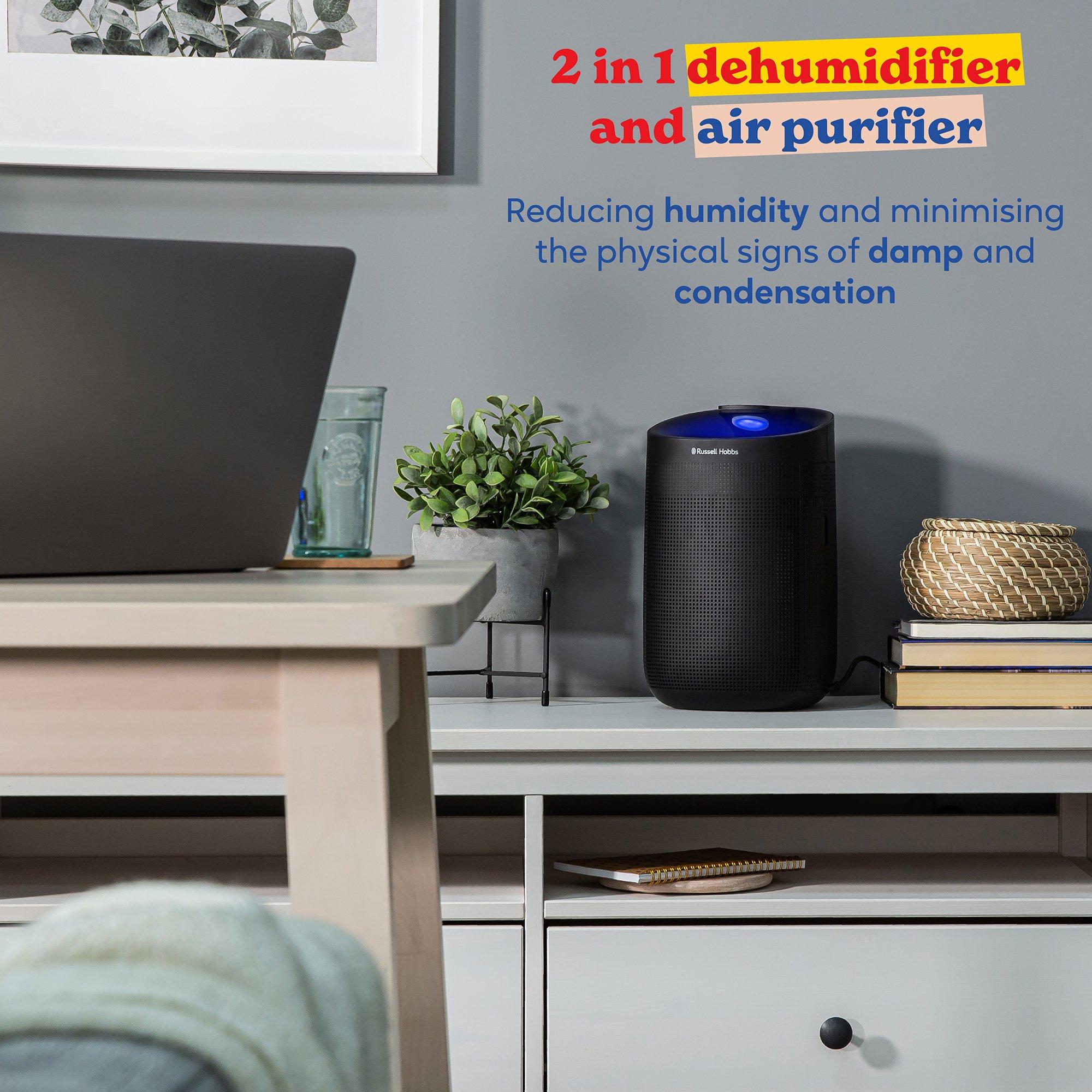 Black - Russell Hobbs - Russell Hobbs RHDH1101B  Air Purifier/Dehumidifier - 3