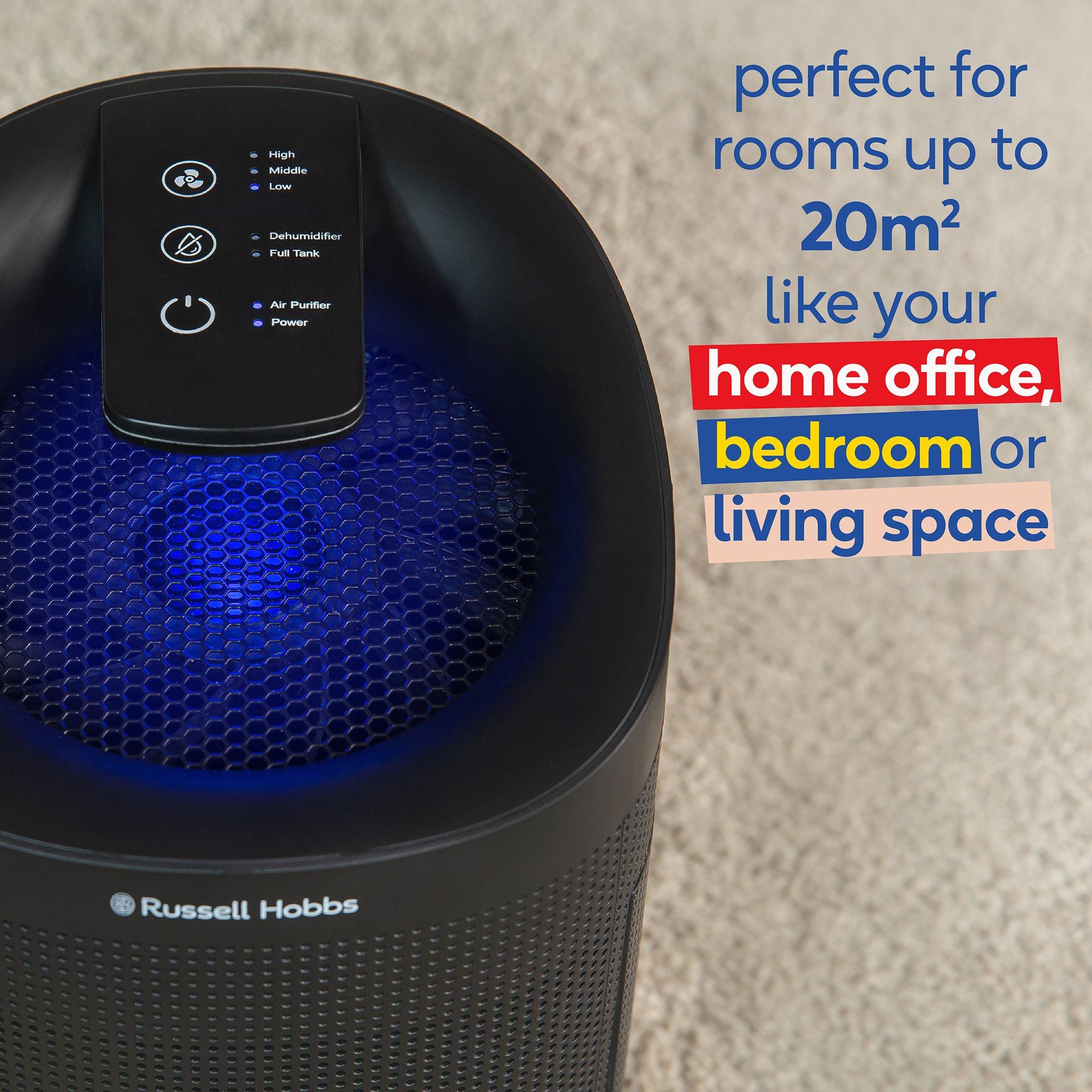 Black - Russell Hobbs - Russell Hobbs RHDH1101B  Air Purifier/Dehumidifier - 5