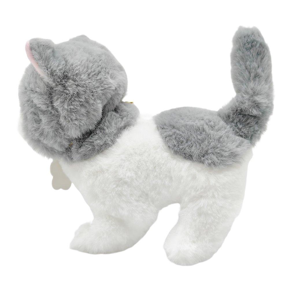 Multi - Pugs at Play - Sasha Interactive Walking Cat Plush Toy - 7