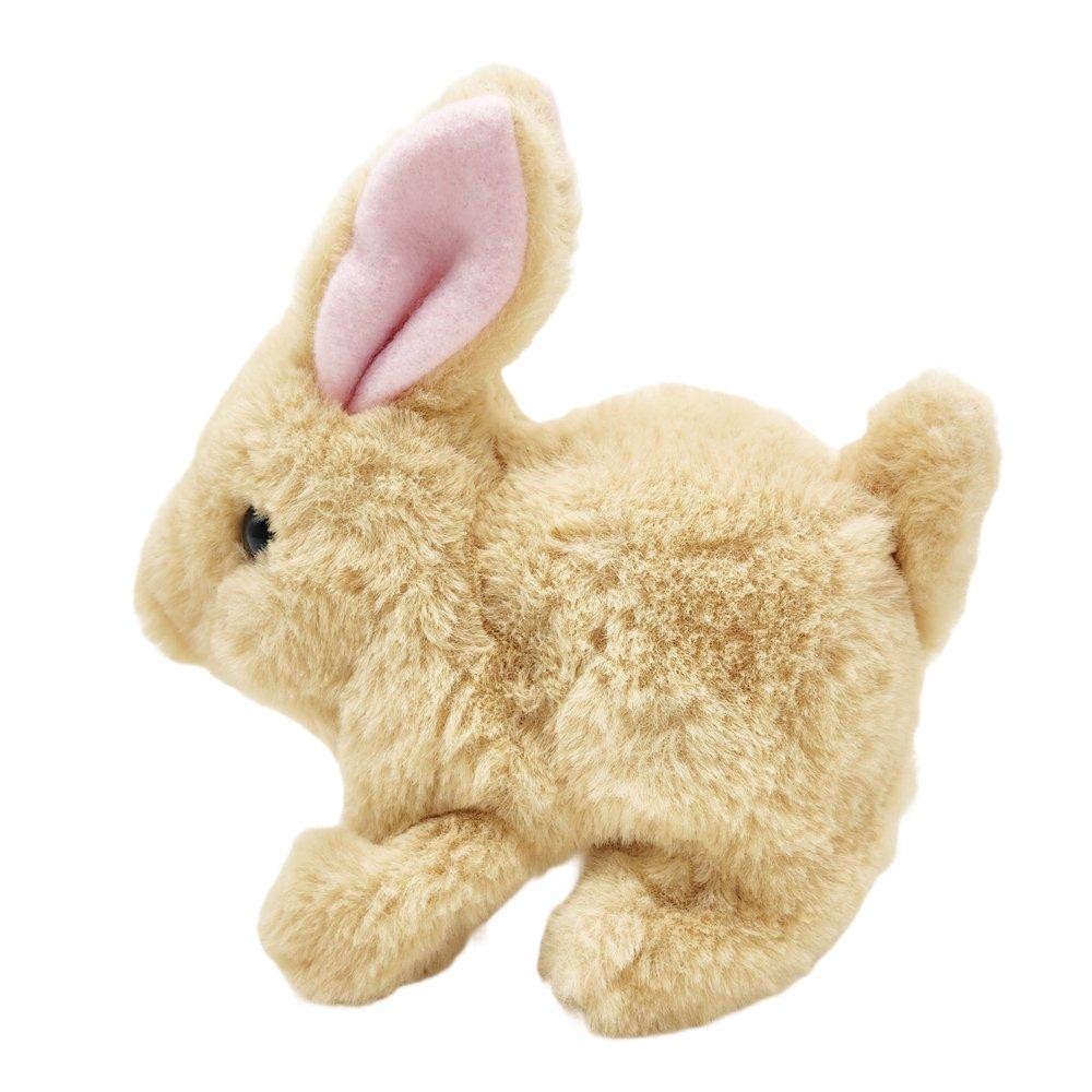 Multi - Pugs at Play - Cookie Jumping Rabbit Interactive Plush Toy - 9