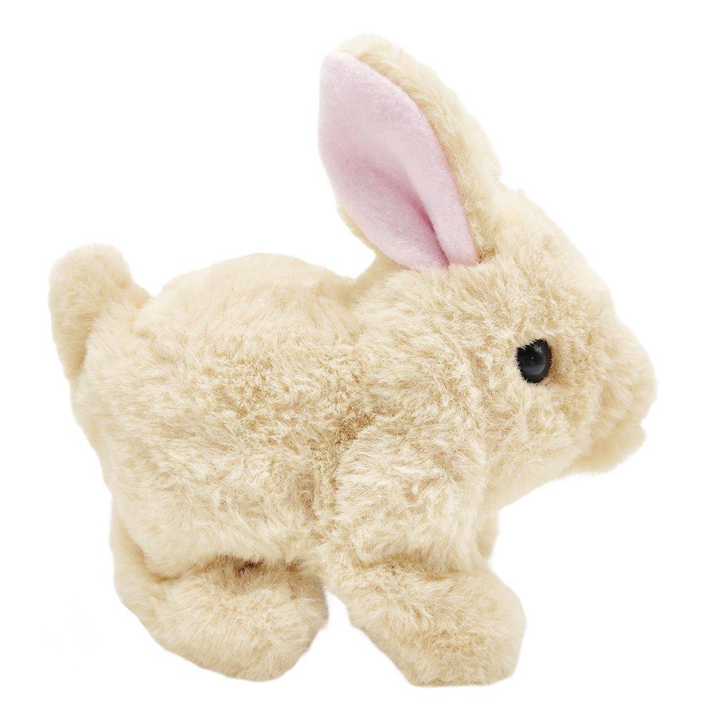 Multi - Pugs at Play - Cookie Jumping Rabbit Interactive Plush Toy - 10