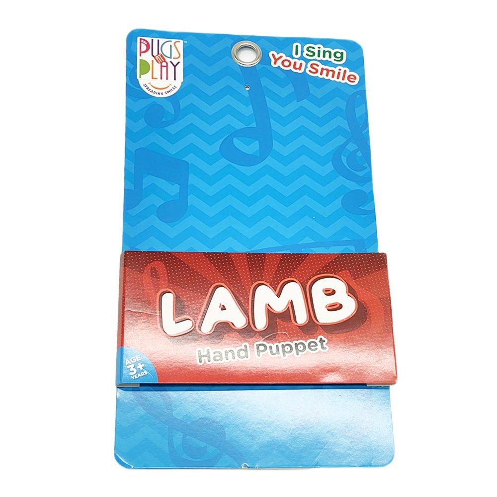 Multi - Pugs at Play - Talking Lamb Hand Puppet Toy - 9