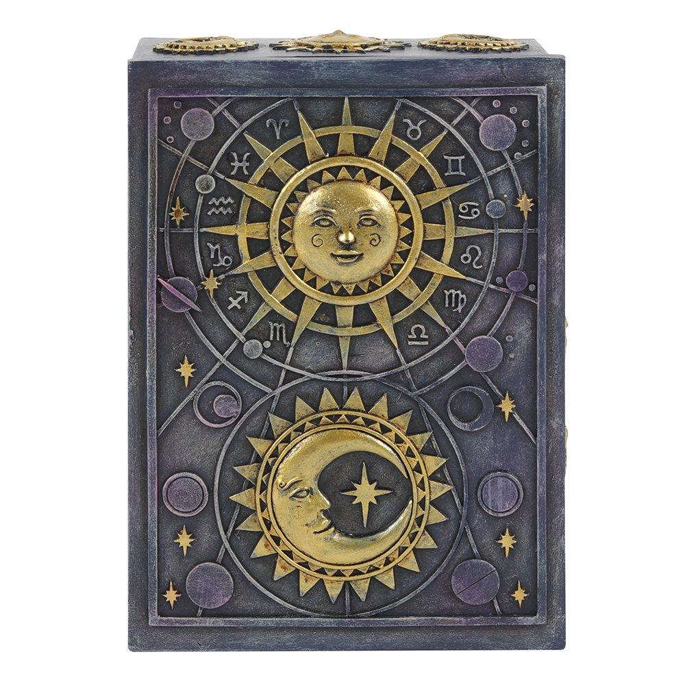 Black - Something Different - Sun and Moon Resin Storage Box - 3