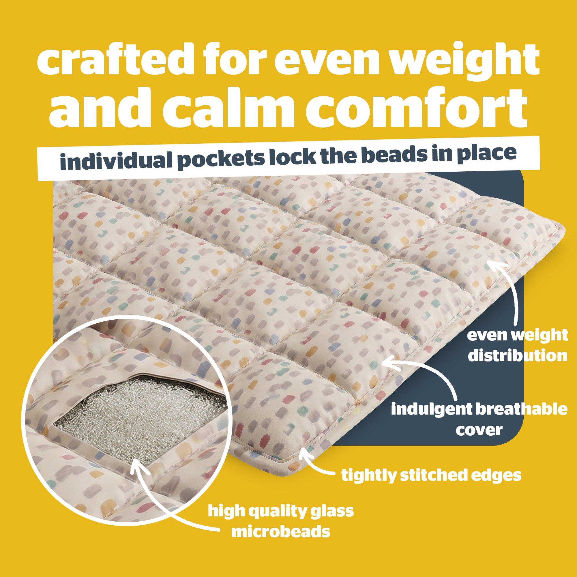 Spots And Strip - Silentnight - Kids Healthy Growth Weighted Blanket  3KG - 6
