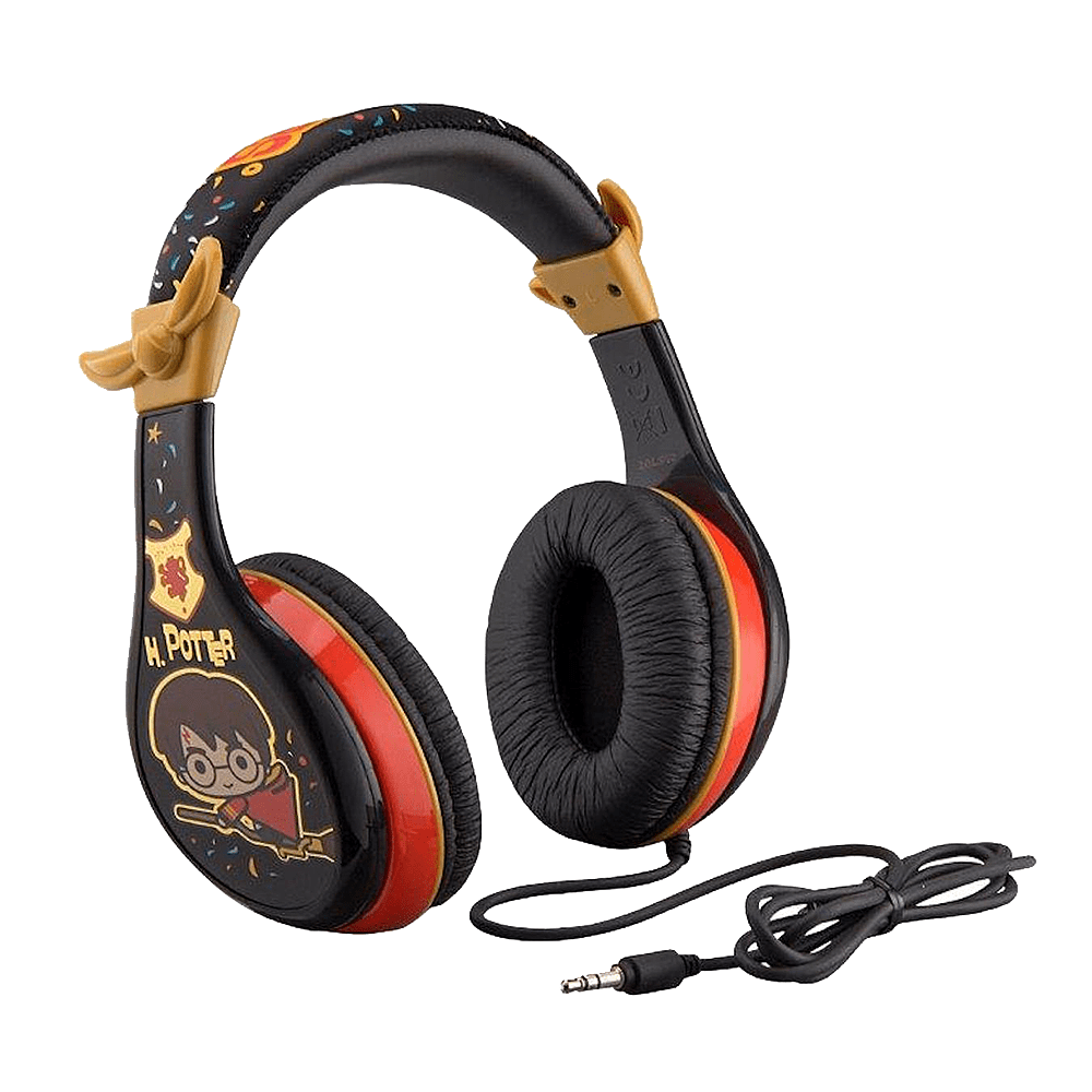 Black - Harry Potter - Moulded Youth Headphones - 1
