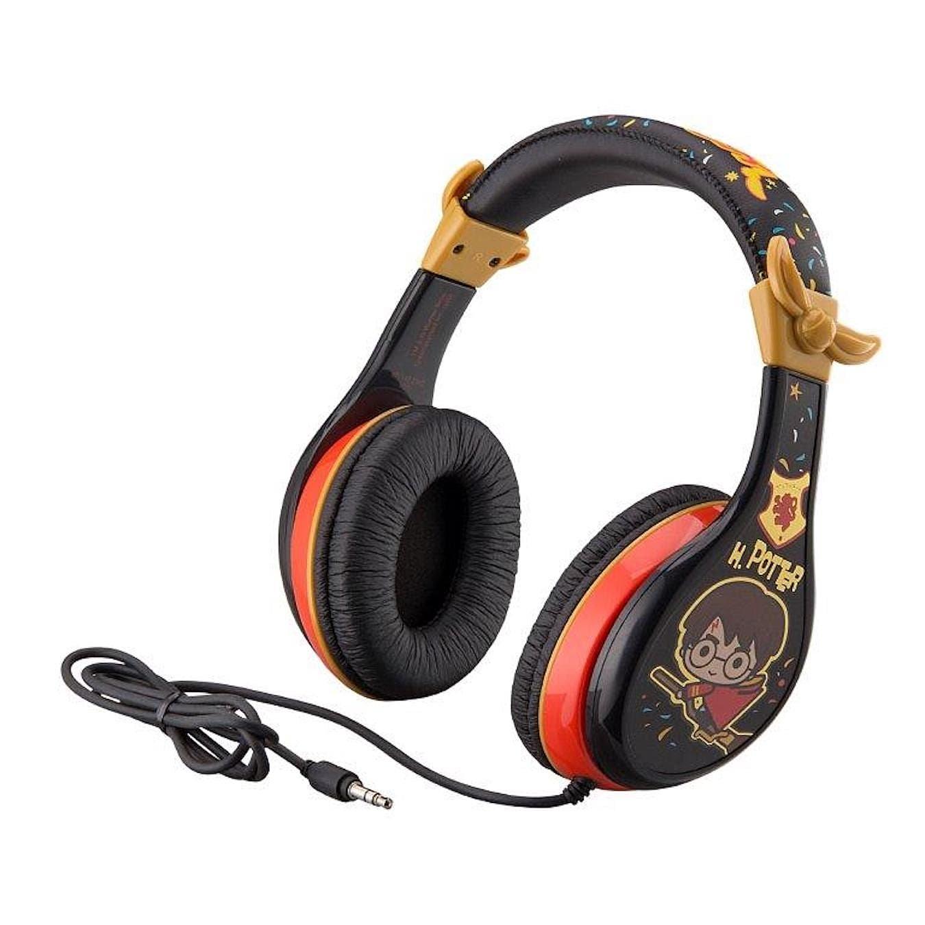 Black - Harry Potter - Moulded Youth Headphones - 2
