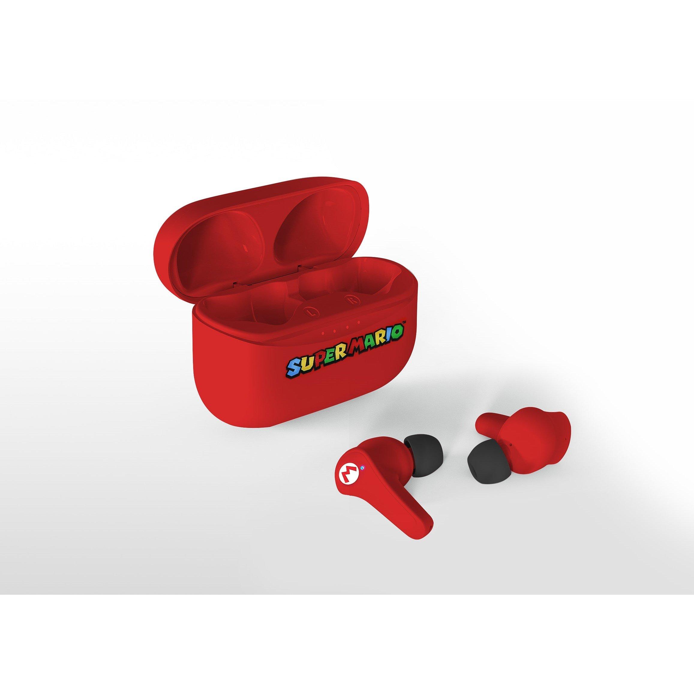 OTL Technologies Super Mario TWS Earbuds - Red | Sports Direct