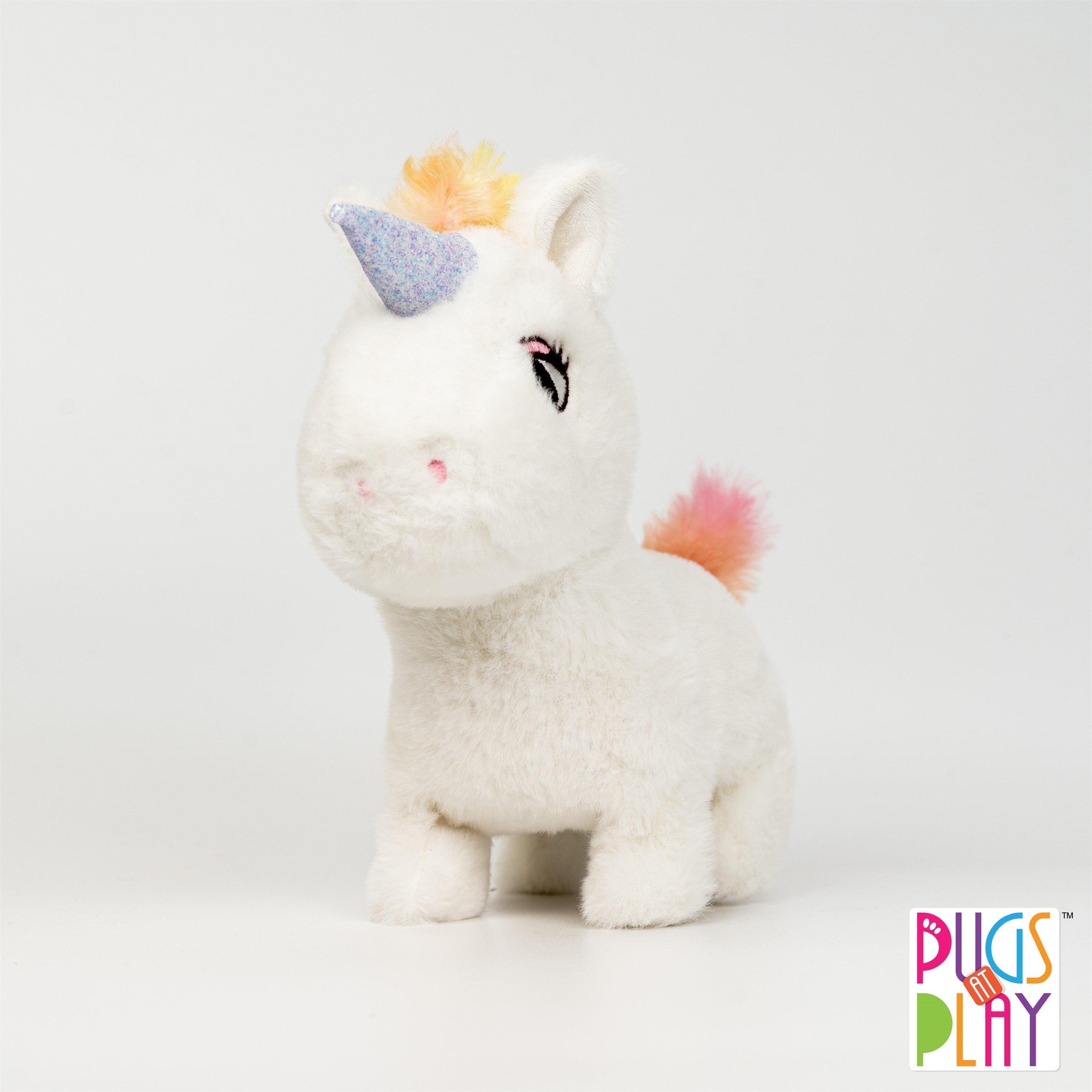 Multi - Pugs at Play - Sugar Cream Unicorn Plush Toy - 2