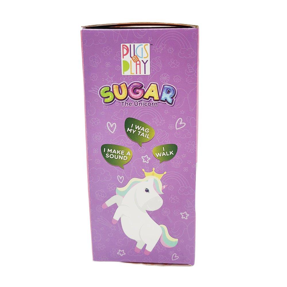Multi - Pugs at Play - Sugar Cream Unicorn Plush Toy - 5