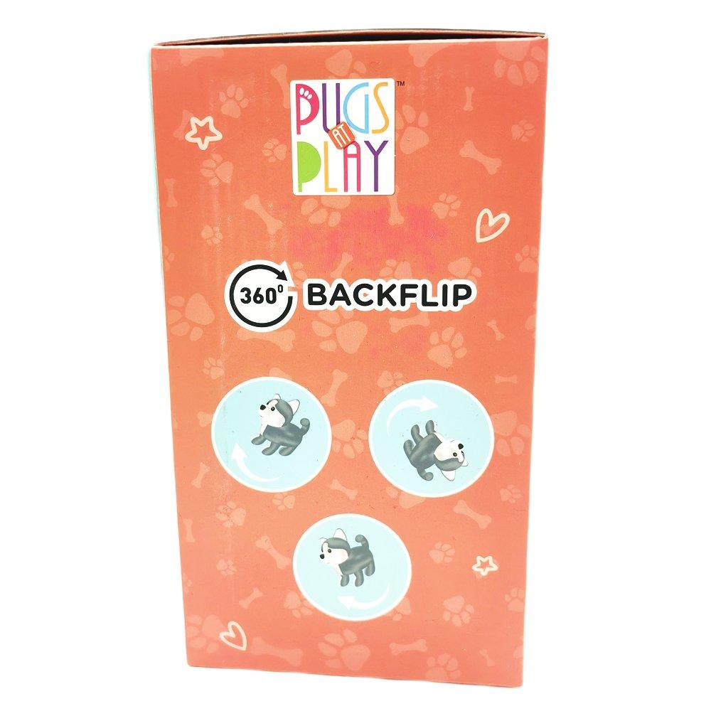 Multi - Pugs at Play - Archie Flipping Dog Interactive Plush Toy - 9