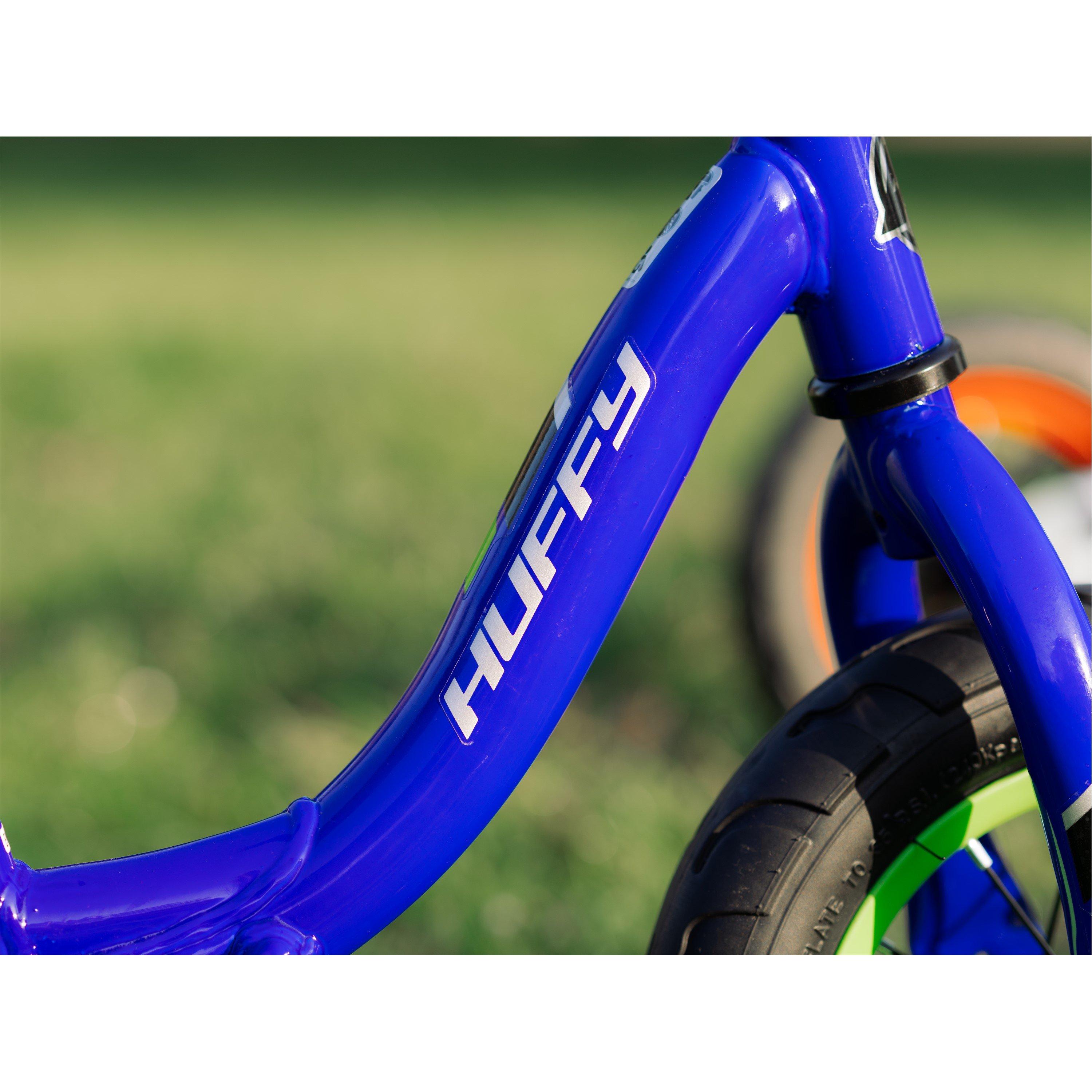 Blue - Huffy - Huffy Pro Thunder 10-inch Balance Bike, 3-5 years, - 4