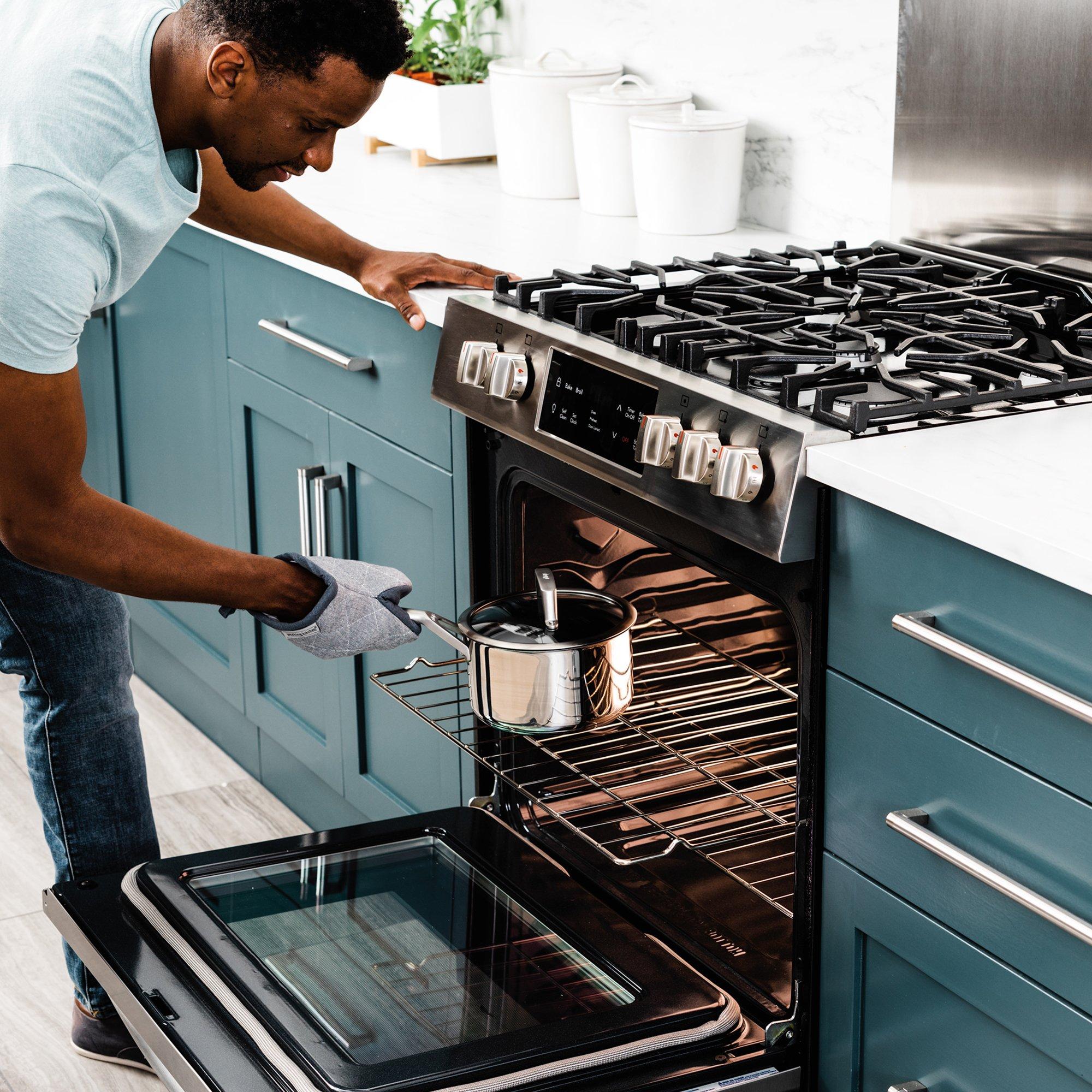 Stainless Steel - Ninja - Foodi ZEROSTICK Stainless Steel 18cm Saucepan - 2