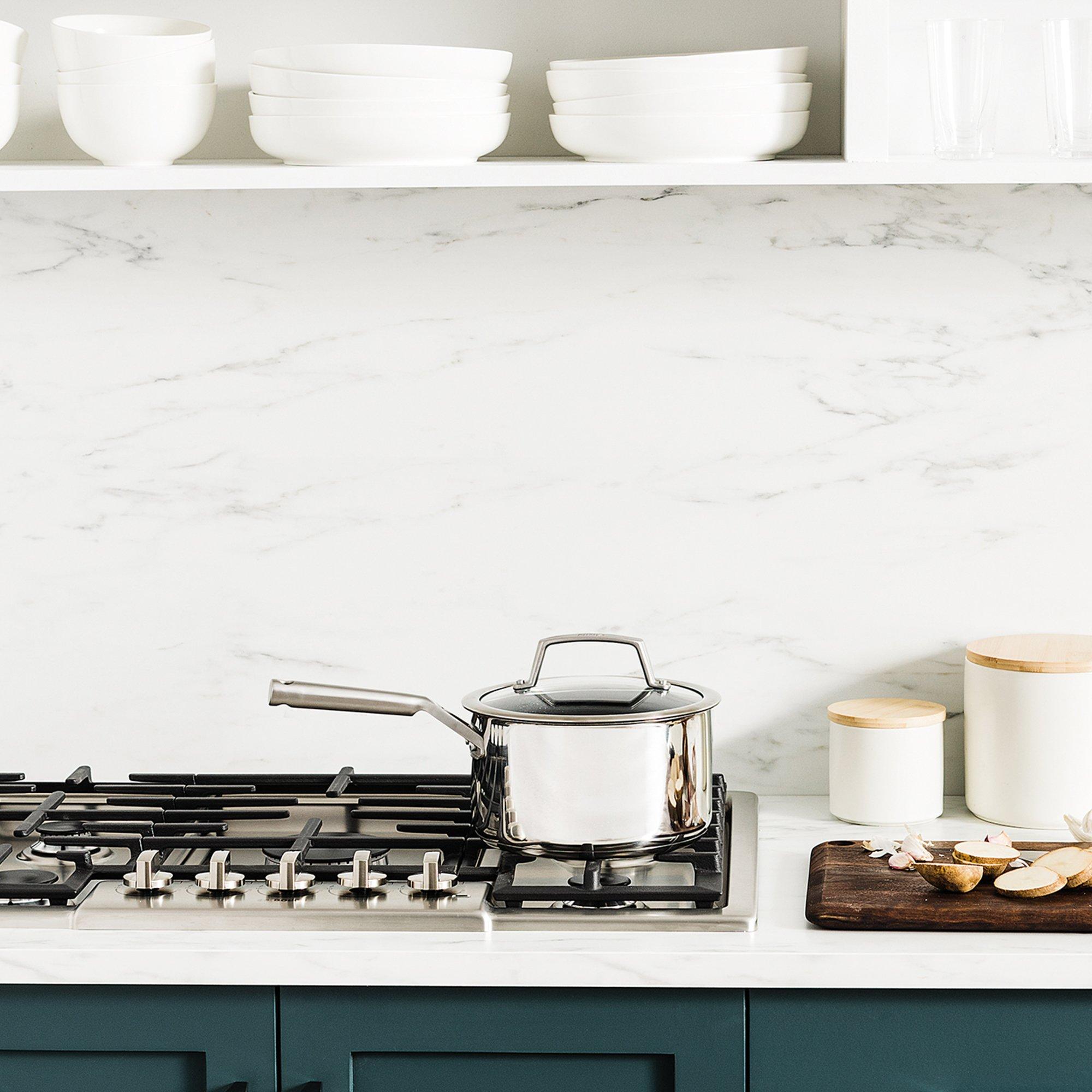 Stainless Steel - Ninja - Foodi ZEROSTICK Stainless Steel 18cm Saucepan - 4