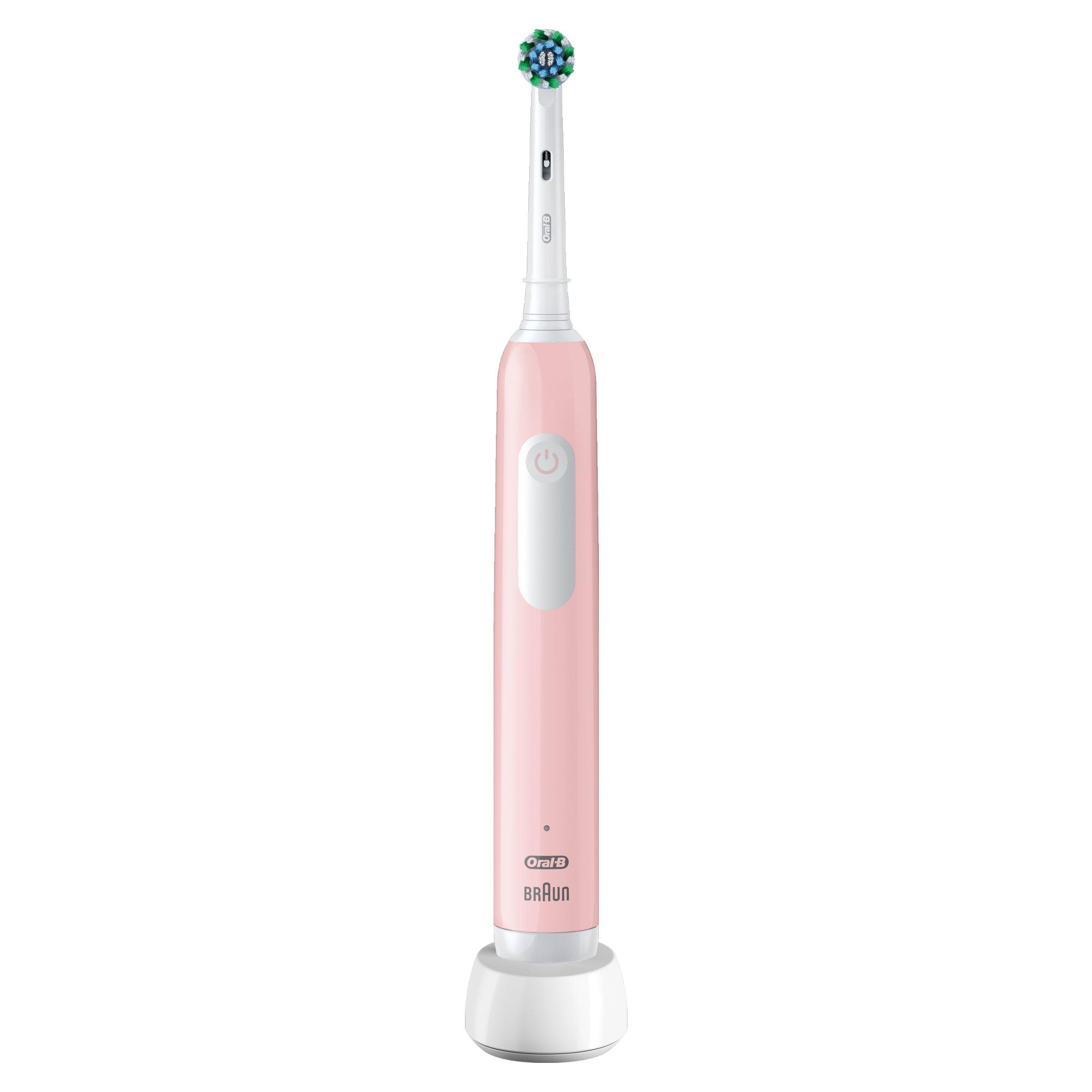 Pink - Oral B - Oral-B Pro Series 1 Cross Action Pink Toothbrush - 3