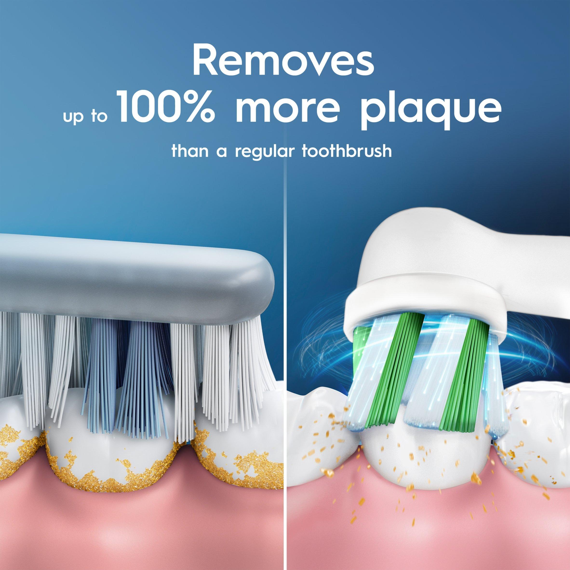 Pink - Oral B - Oral-B Pro Series 1 Cross Action Pink Toothbrush - 7