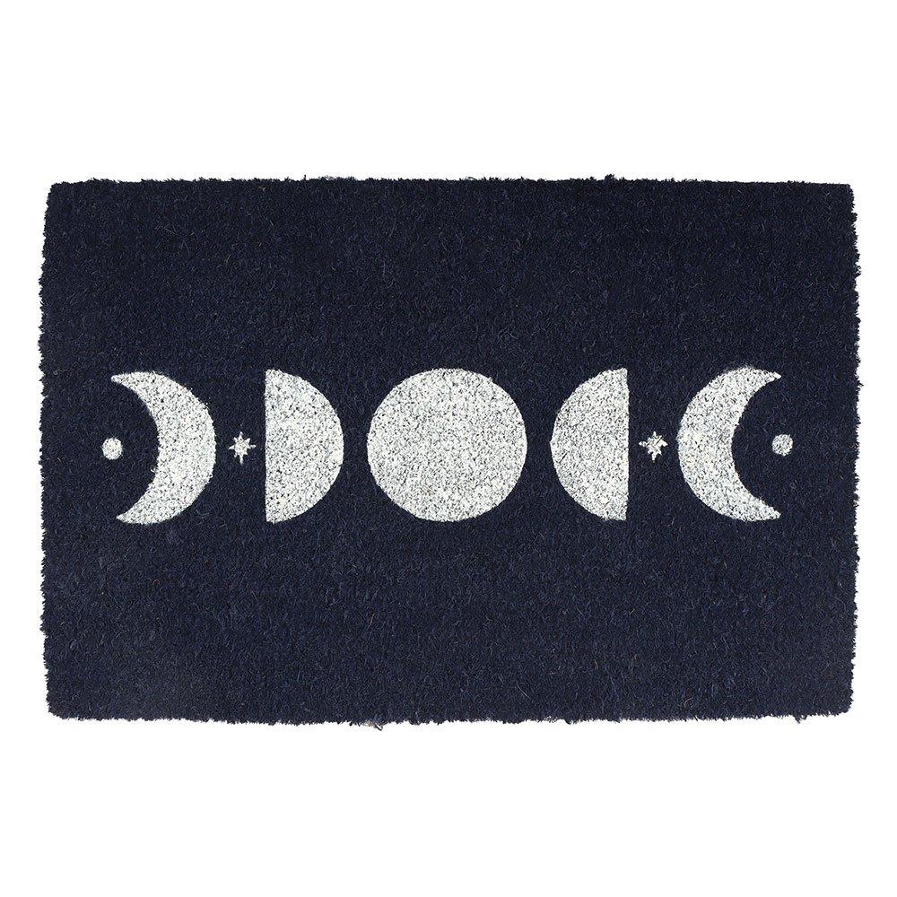 Blue - Something Different - Dark Blue Moon Phase Doormat - 2