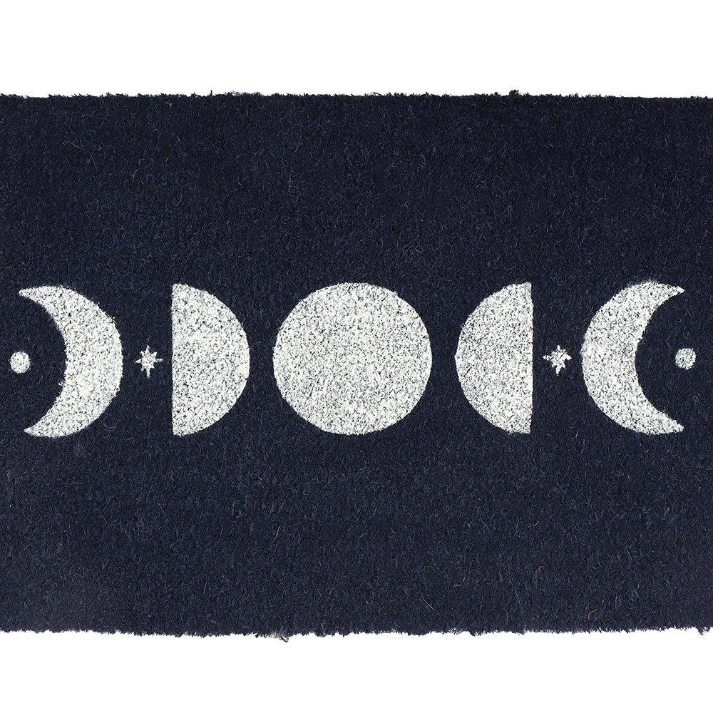 Blue - Something Different - Dark Blue Moon Phase Doormat - 3
