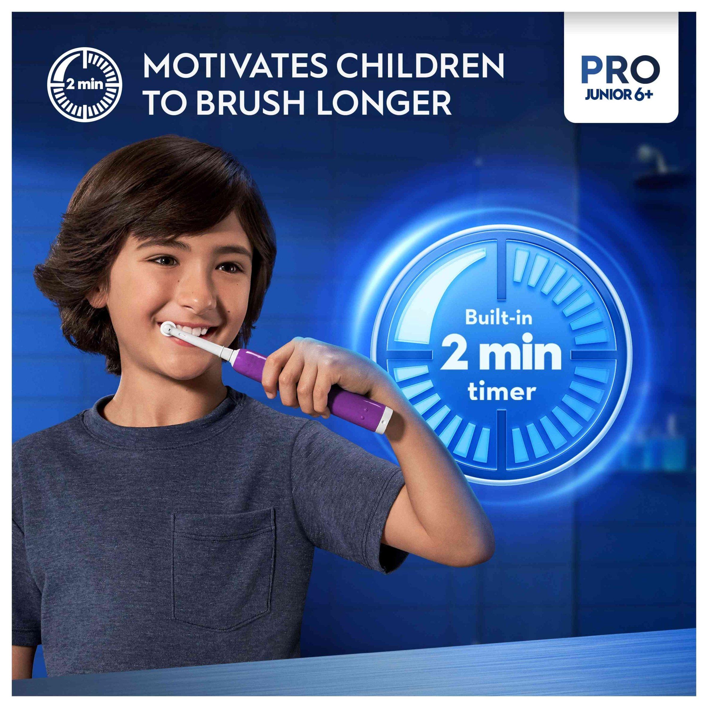Purple - Oral B - Oral-B Junior Purple - 7