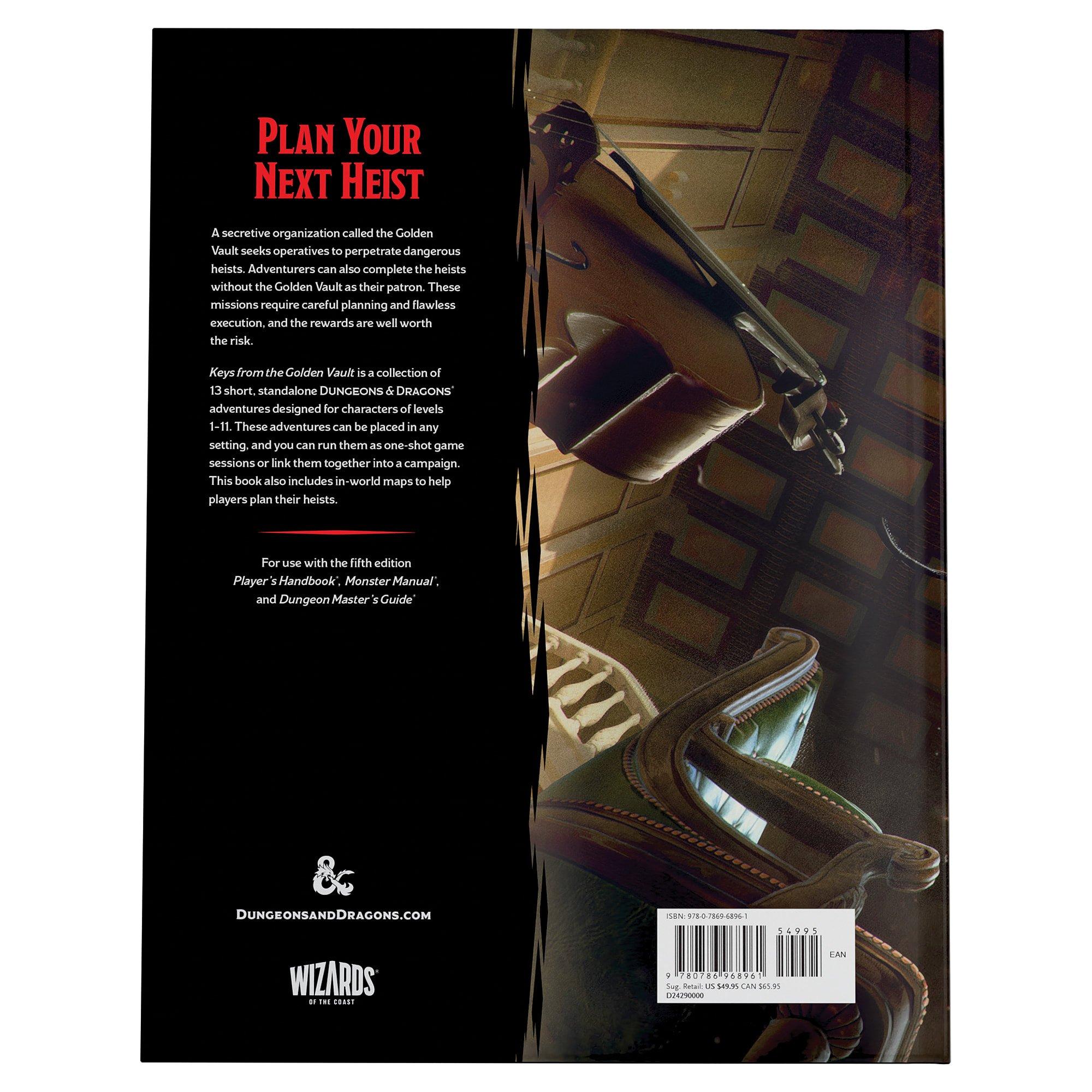 Multi Format An - Dungeons and Dragons - Dungeons & Dragons - Keys From the Golden Vault - 5