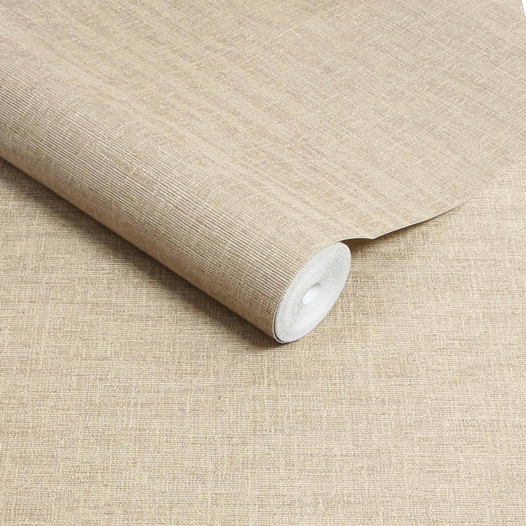 Taupe - Boutique - Boutique Loom Texture Taupe Wallpaper - 3