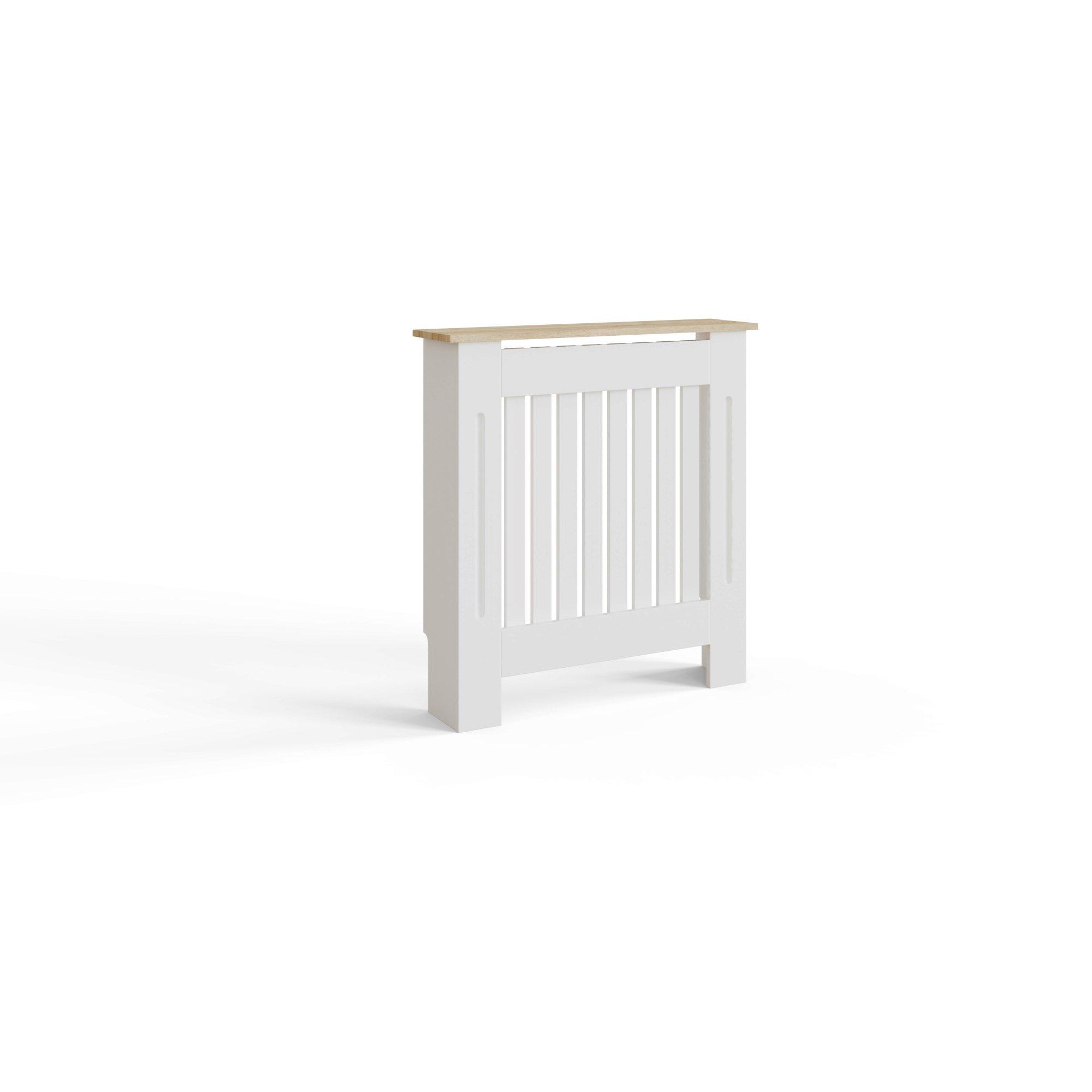 White - GFW - Longslow Radiator Cover Small Grey - 3