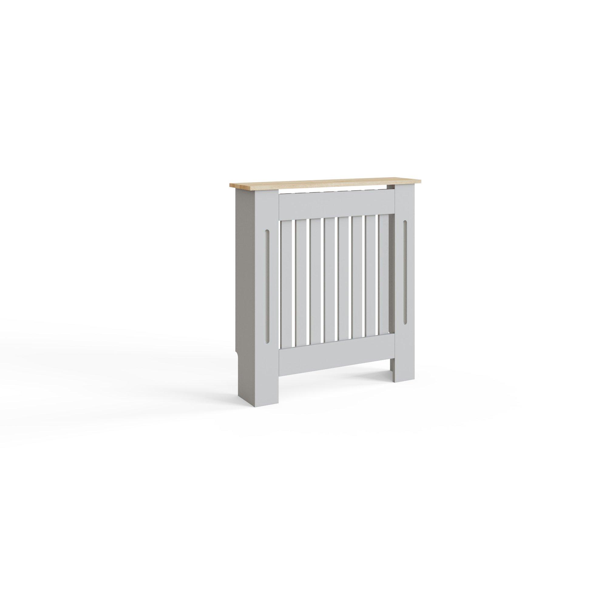 Grey - GFW - Longslow Radiator Cover Small Grey - 3