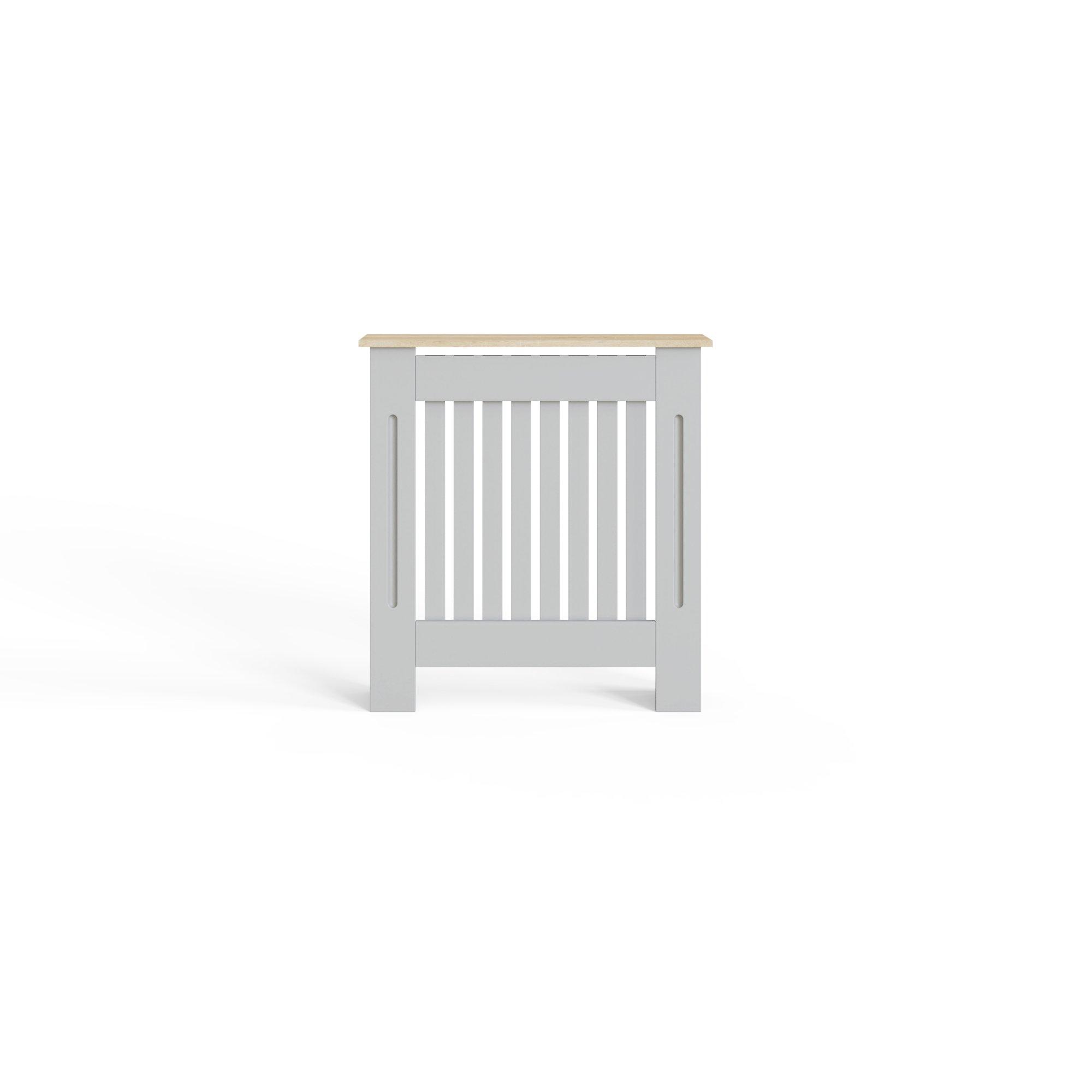 Grey - GFW - Longslow Radiator Cover Small Grey - 4